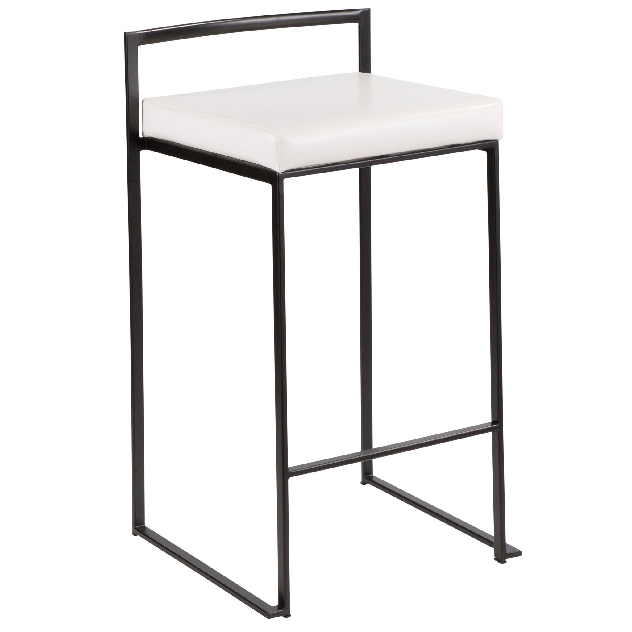 Fuji - Contemporary Style Stackable Counter Stool - Best Buy Furniture