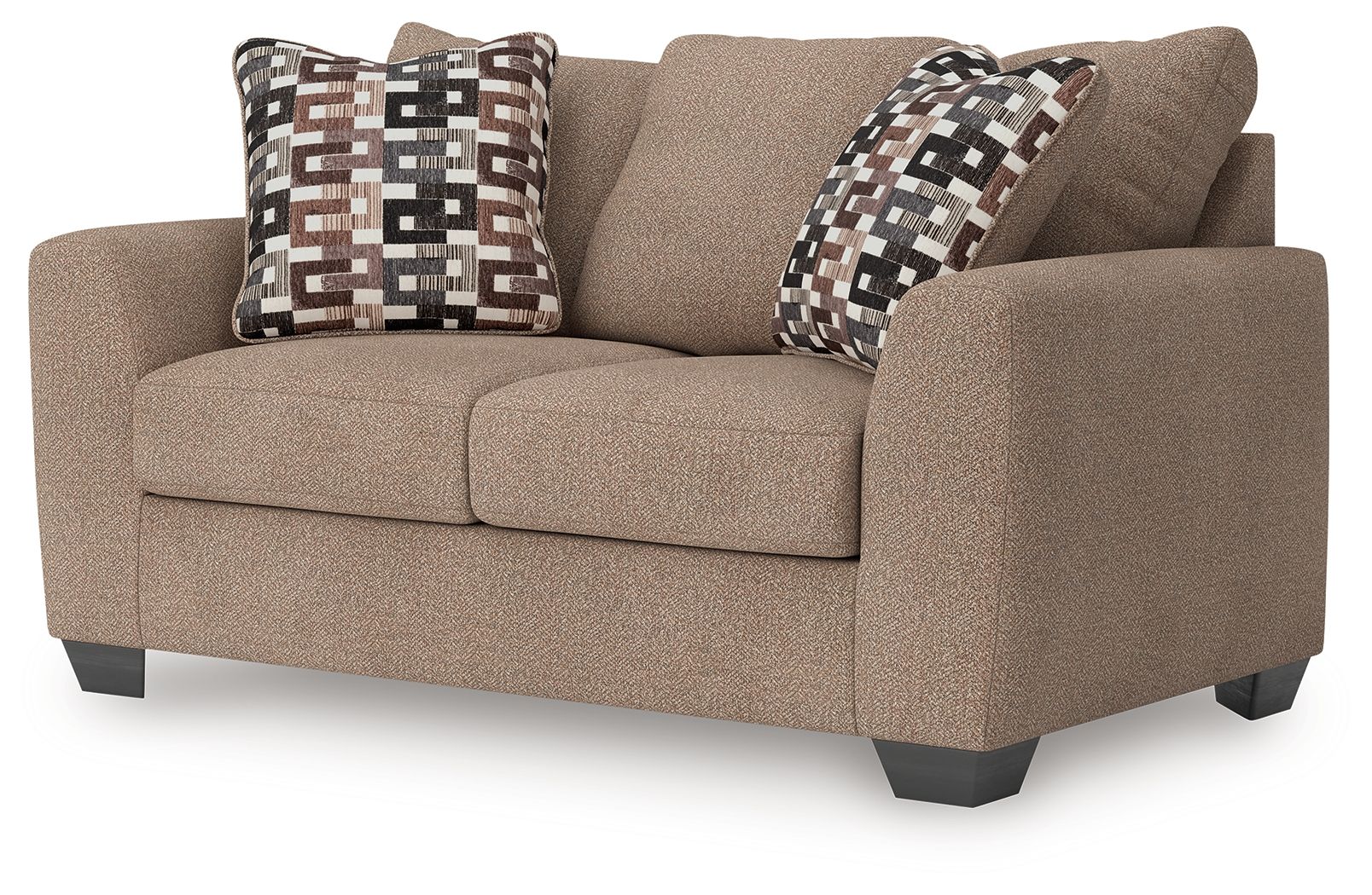 Triston-Peaks - Loveseat - Suede - Best Buy Furniture