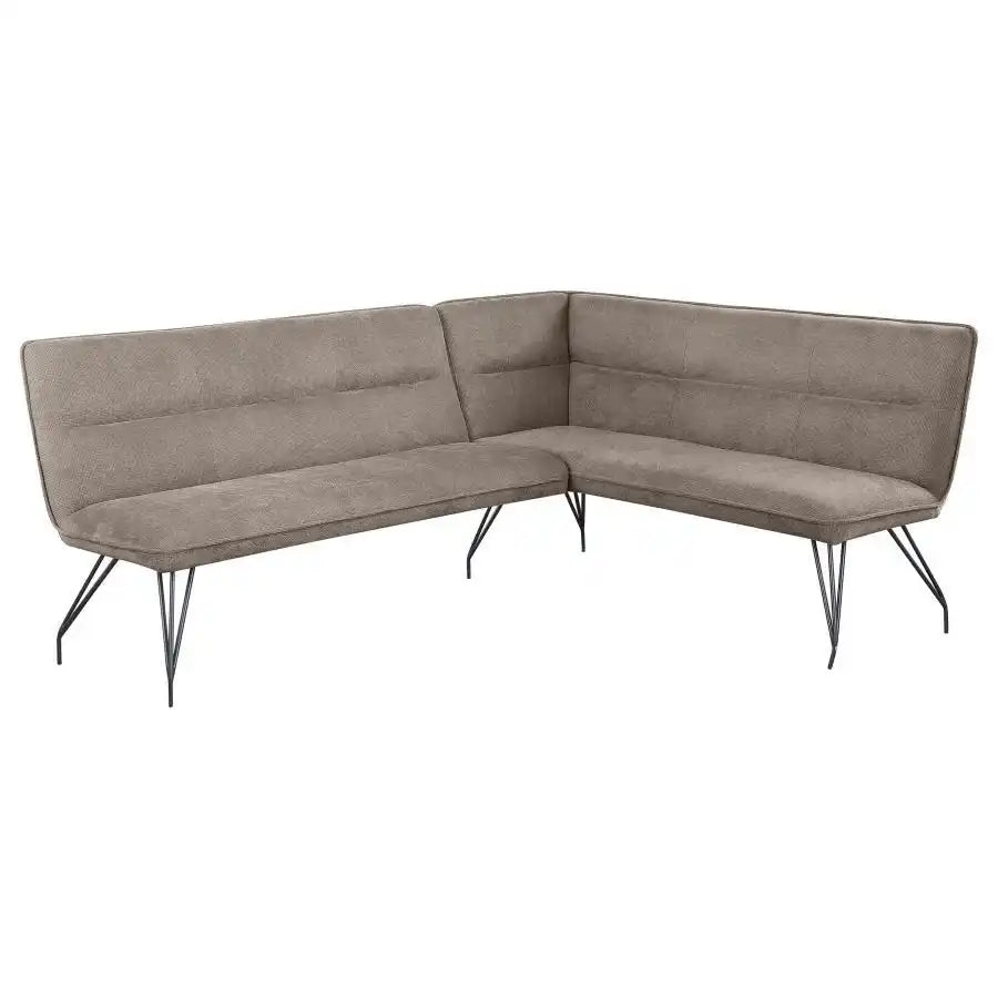 Dodson - Fabric Upholstered L-Shaped Nook Dining Bench - Best Buy Furniture
