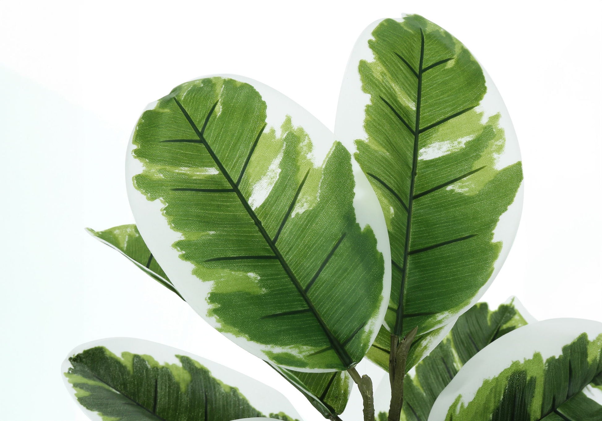 27" Tall, Artificial Plant, Rubber, Indoor, Faux, Fake, Table, Greenery, Potted, Real Touch, Decorative - Green / Black - Best Buy Furniture