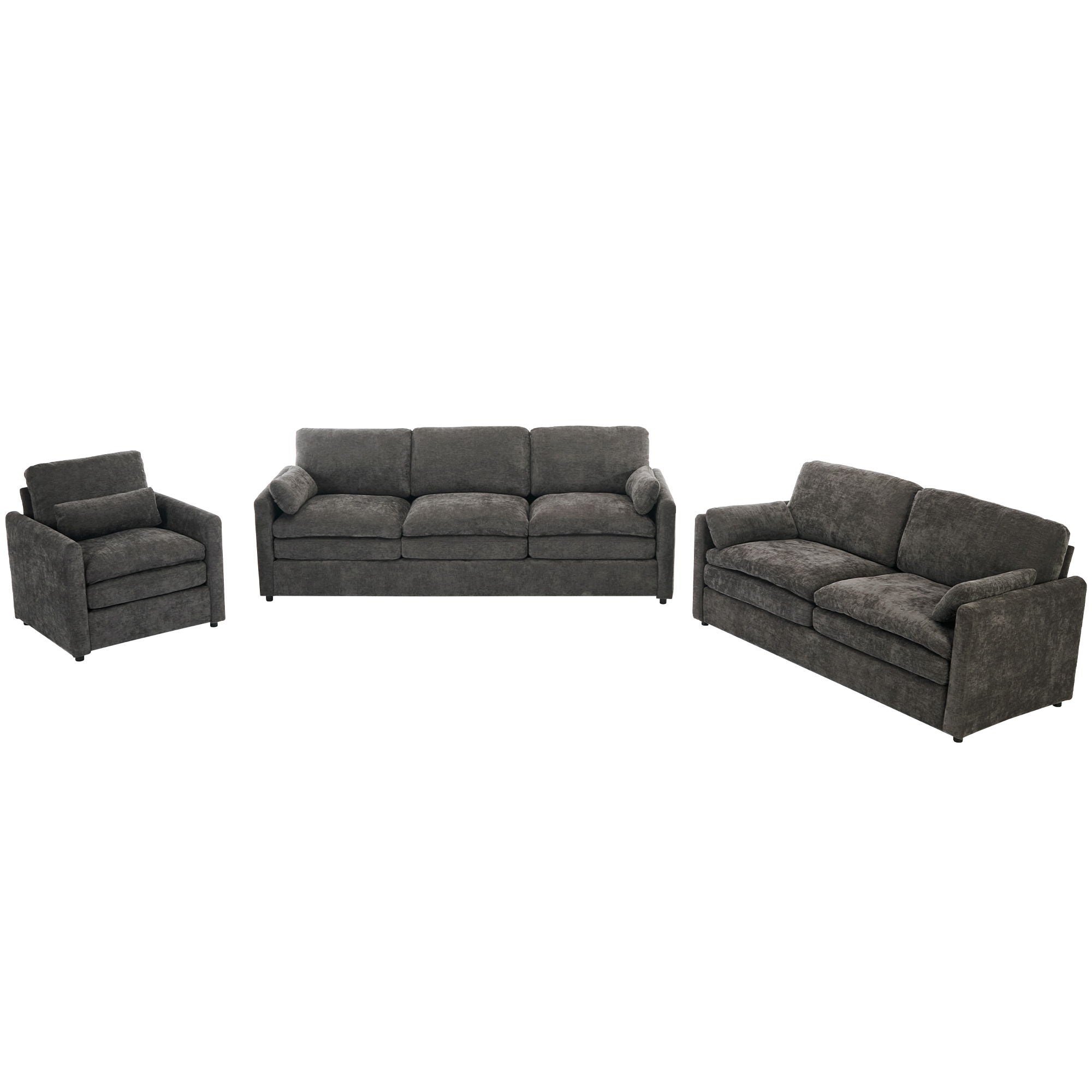 Cozy Upholstered Sofa Set For Living Room - Best Buy Furniture