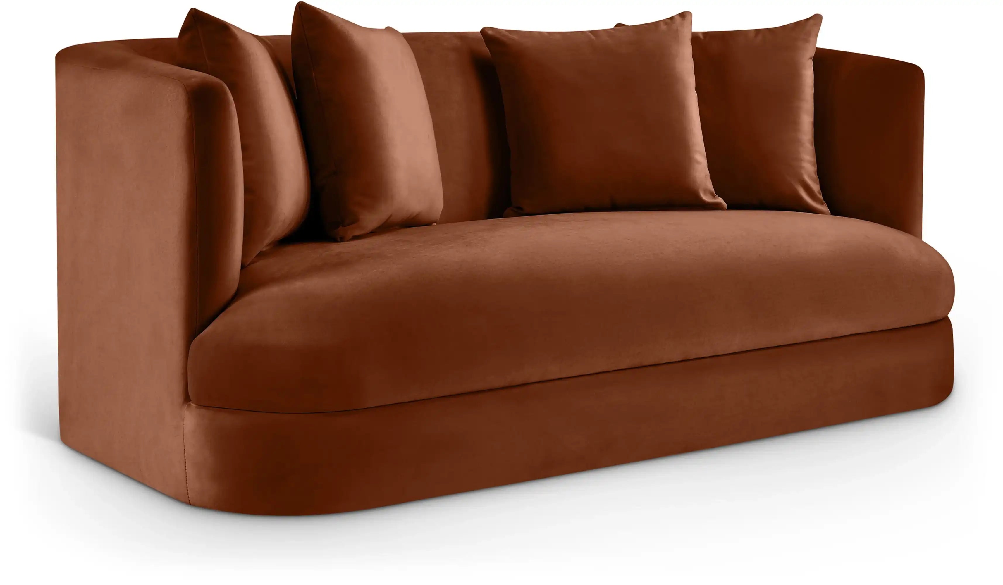 Alder - Loveseat - Cognac - Best Buy Furniture
