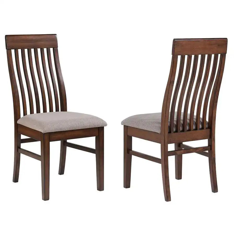 Briarwood - Wood Dining Side Chair (Set of 2) - Mango Oak - Best Buy Furniture