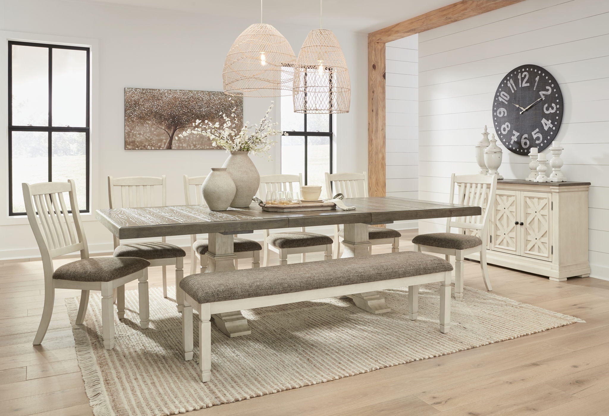 Bolanburg - Extension Dining Table - Brown / Beige - Best Buy Furniture