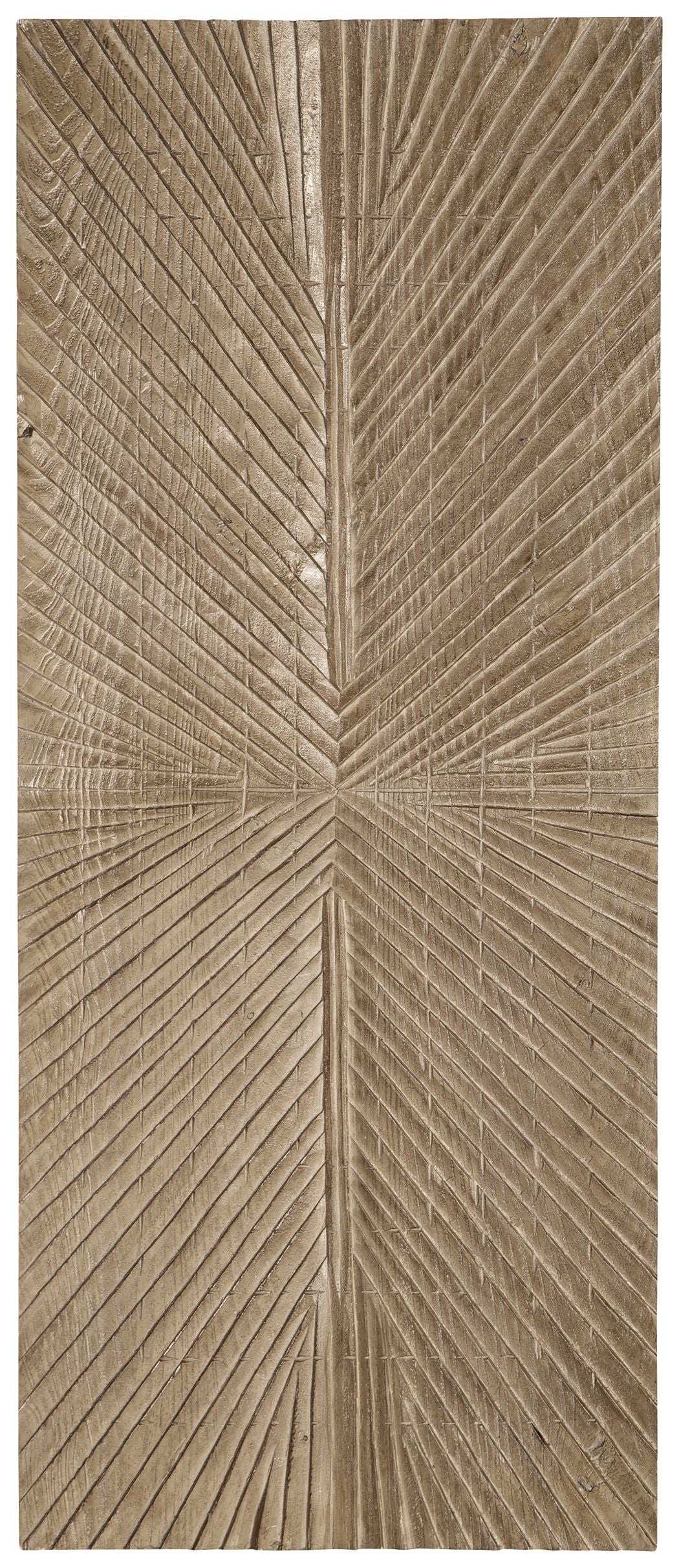 Lenora - Wall Decor - Distressed Brown - Best Buy Furniture