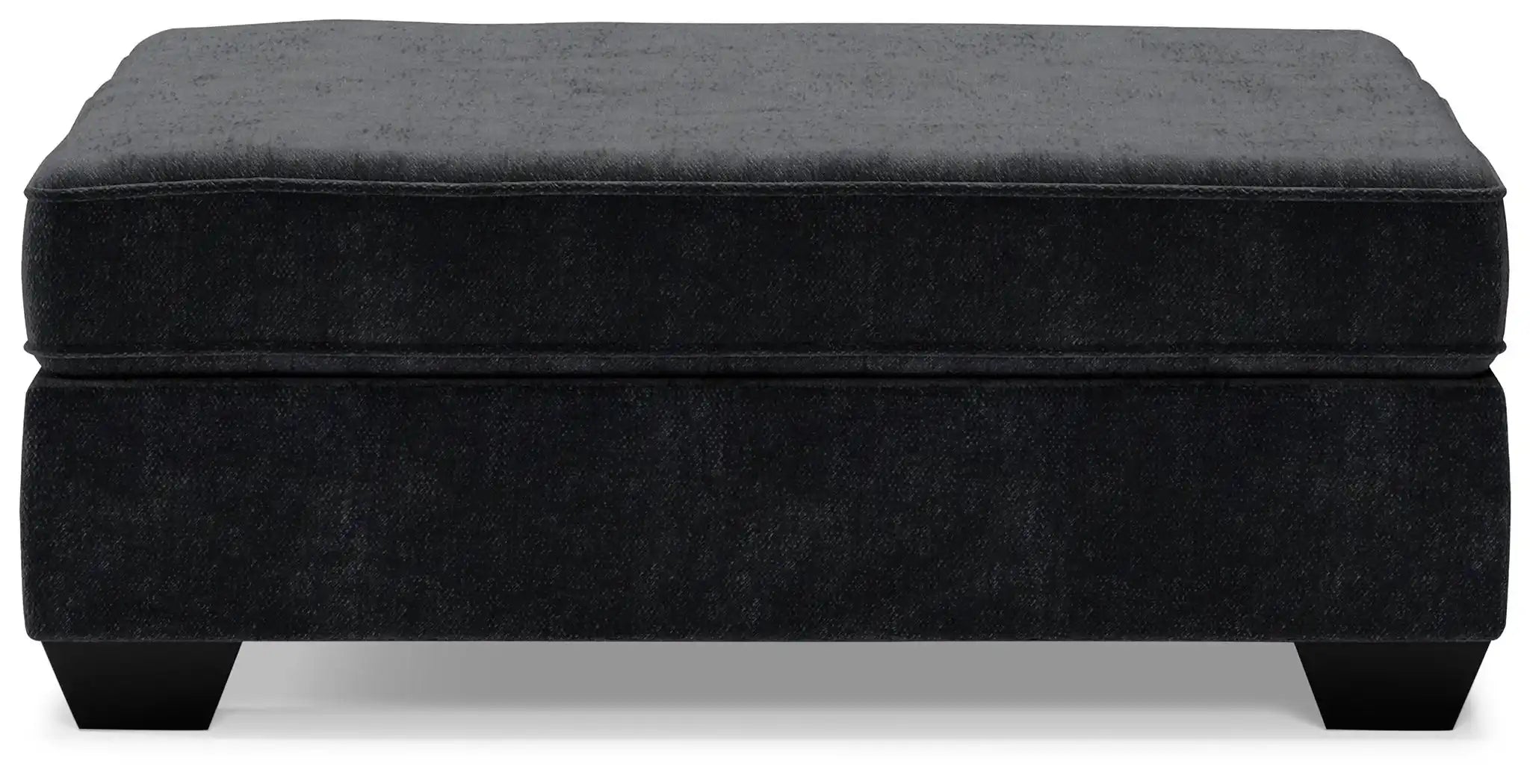 Lavernett - Oversized Accent Ottoman - Charcoal - Best Buy Furniture