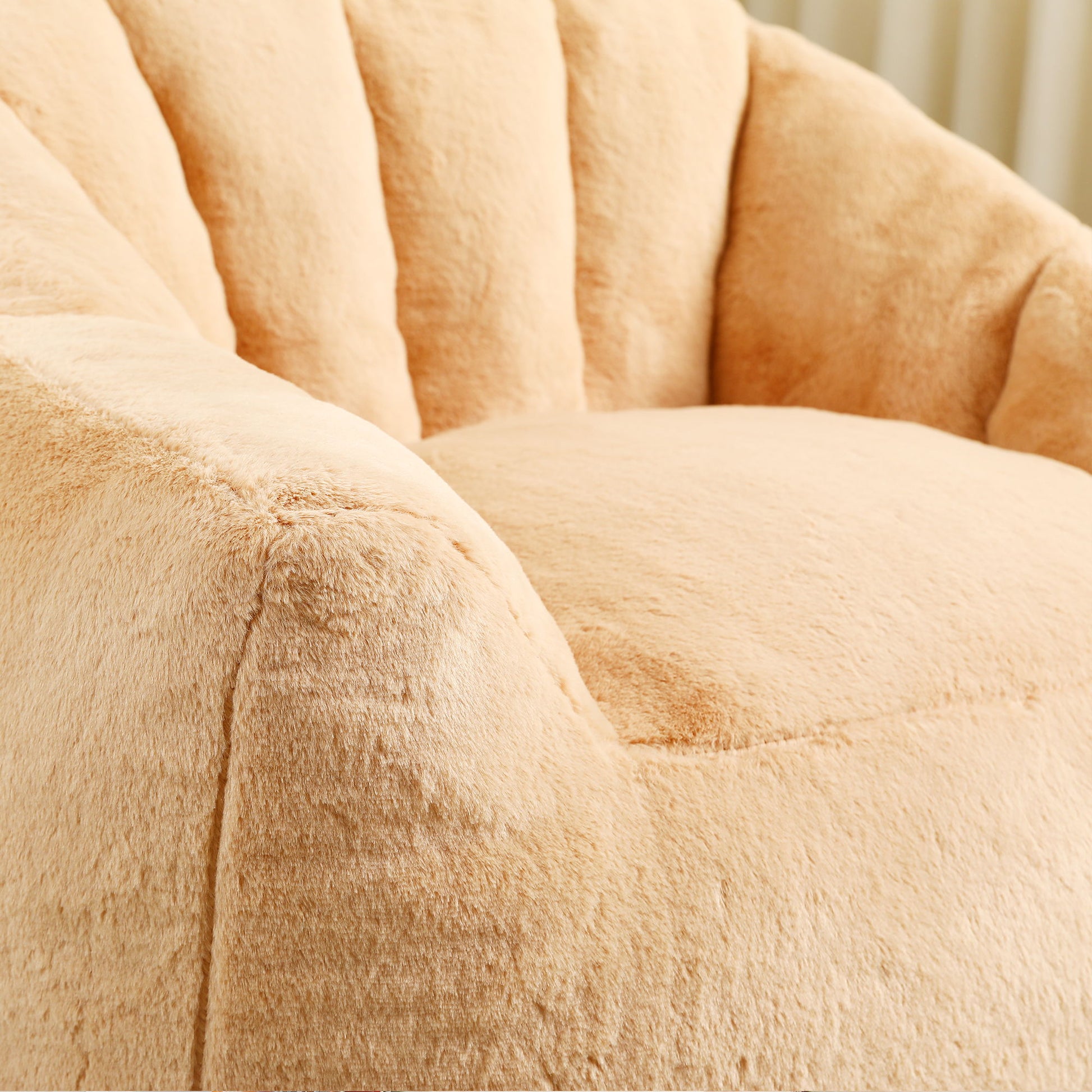 Beanbag Chair, Beanbag Sofa Chair With Armrests Stuffed High Density Foam - Best Buy Furniture
