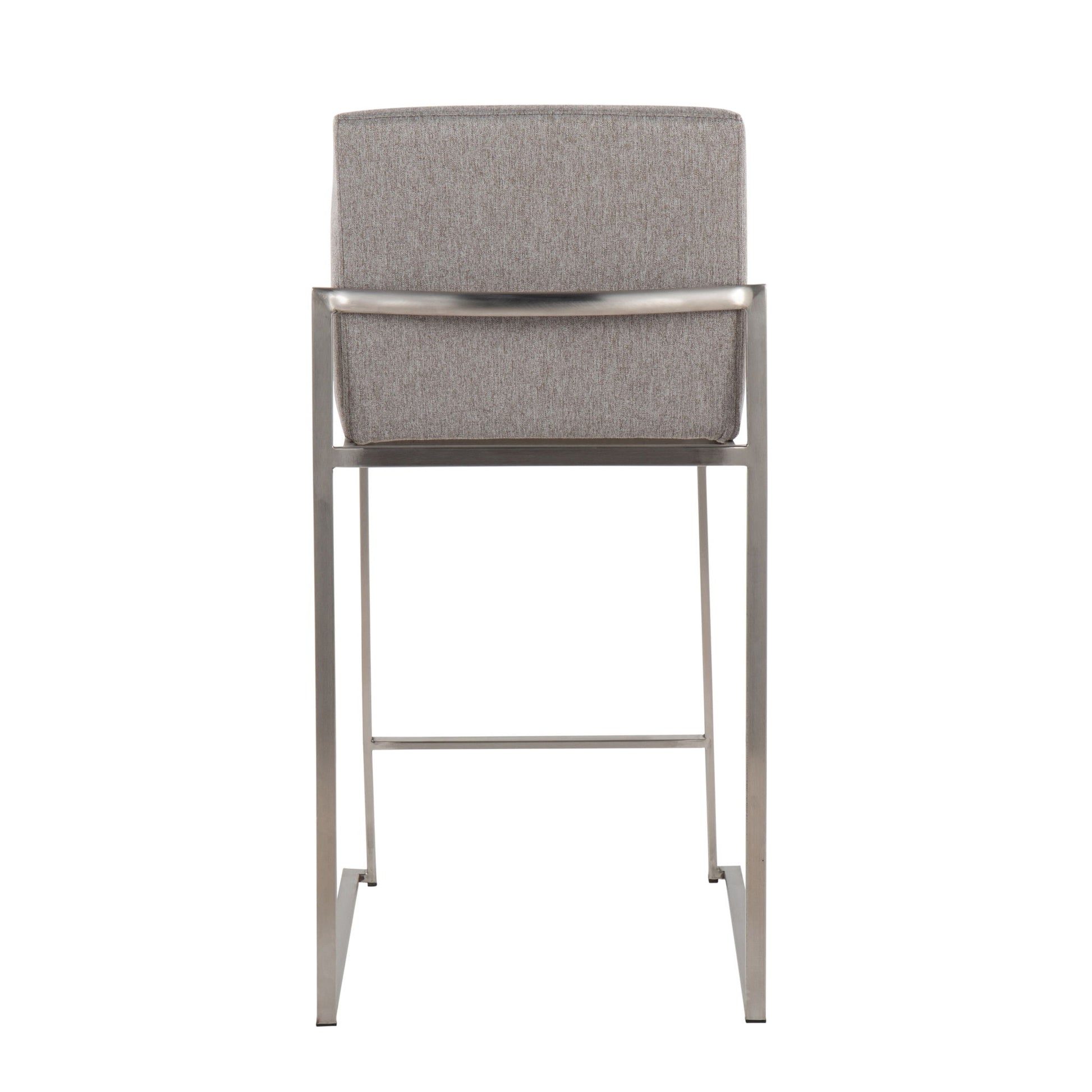 Fuji - Contemporary High Back Counter Stool, Functional Design - Best Buy Furniture
