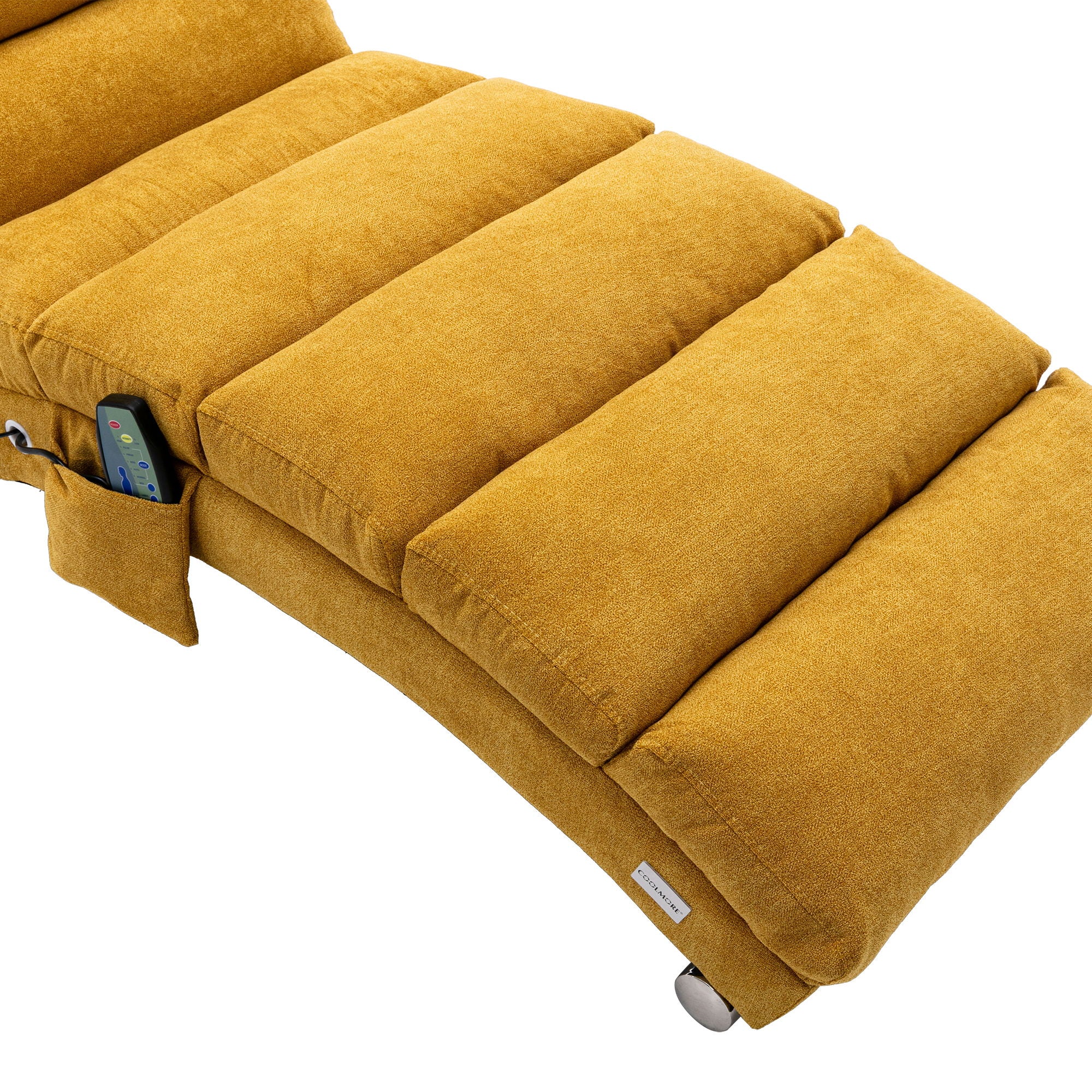 Massage Chaise Lounge Indoor With Remote Control, Ergonomic Electric Massage Lounger - Best Buy Furniture