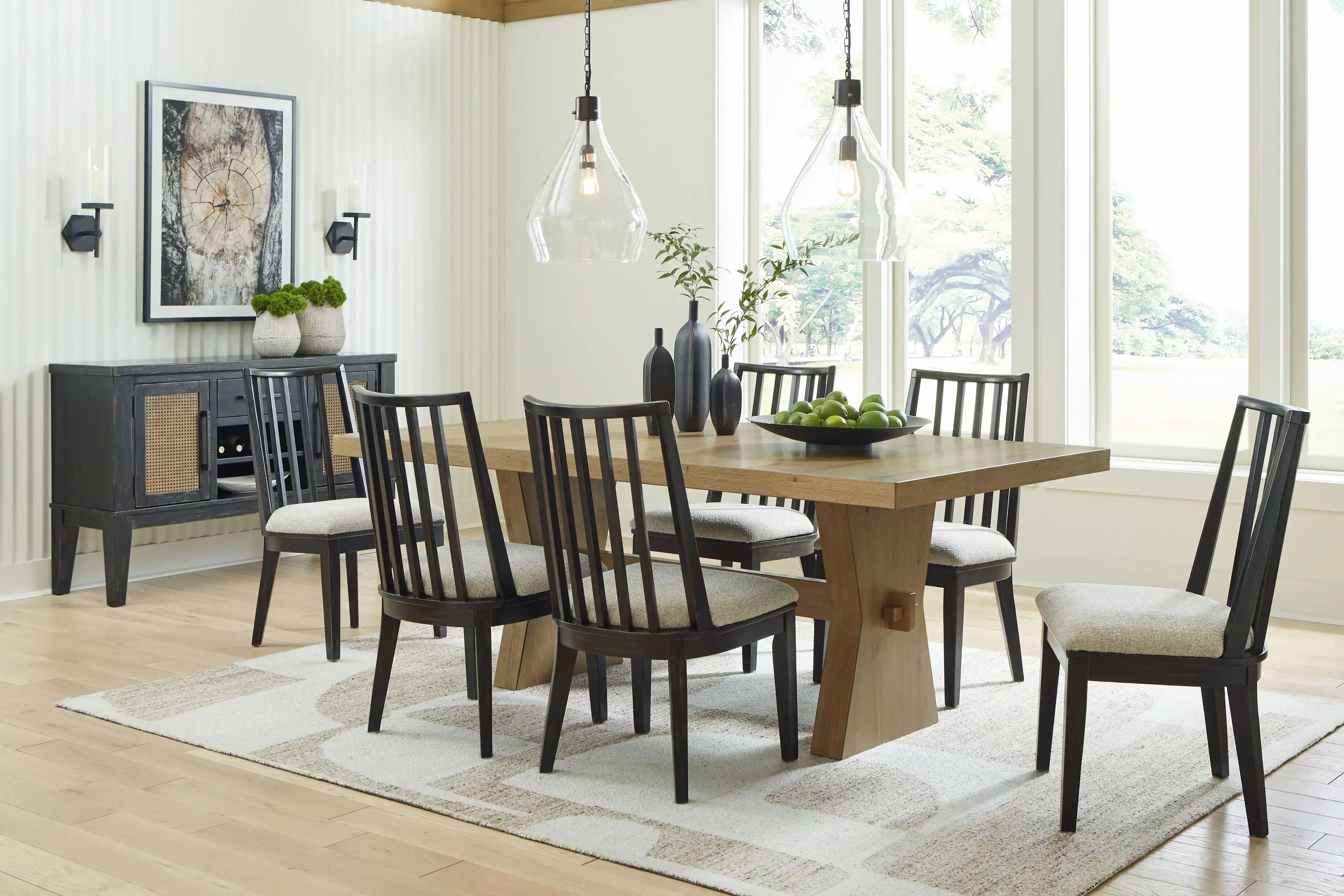 Galliden - Rectangular Dining Room Set - Best Buy Furniture