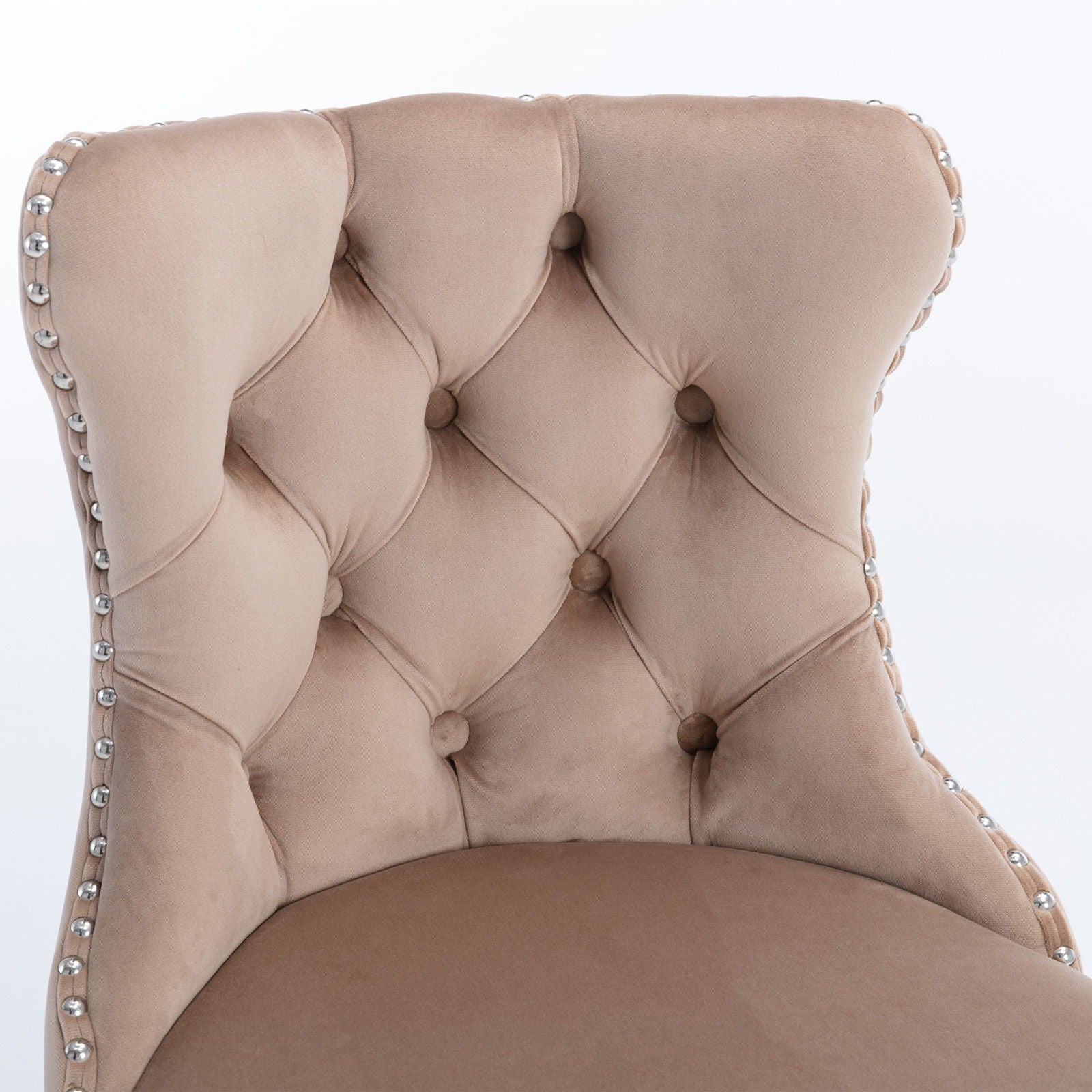 Swivel Velvet Barstools Adjusatble Seat Height From 25-33", Modern Upholstered Chrome Base Bar Stools With Backs Comfortable Tufted For Home Pub And Kitchen Island (Set of 2) - Best Buy Furniture