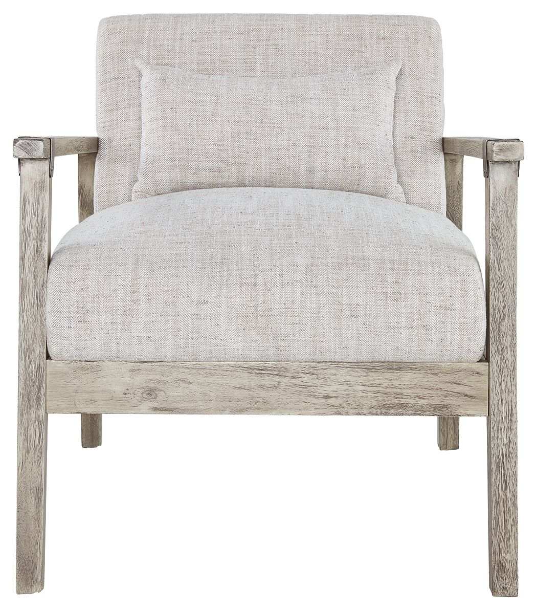 Dalenville - Accent Chair - Platinum - Best Buy Furniture