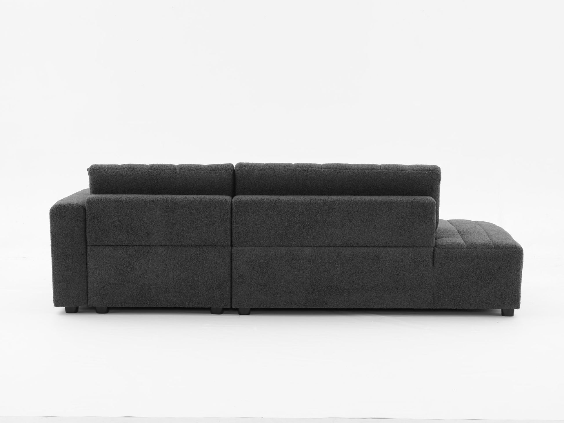 Jessica - Lamb Wool Sectional Sofa With Chaise - Best Buy Furniture