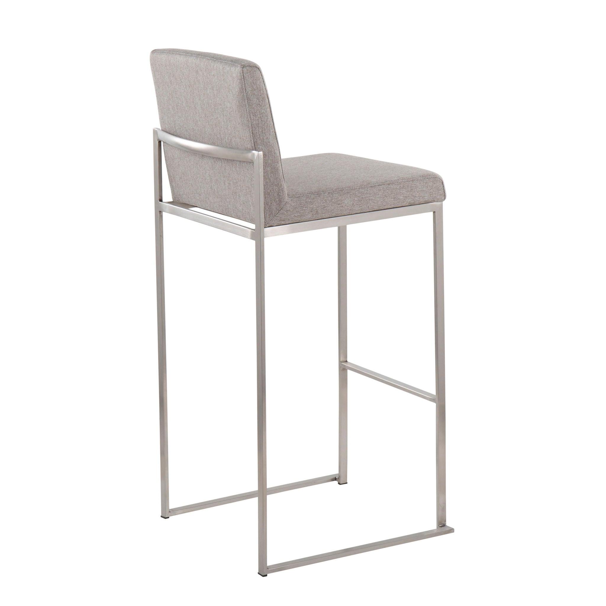 Fuji - Contemporary And Modern Elegance High Back Barstool - Best Buy Furniture