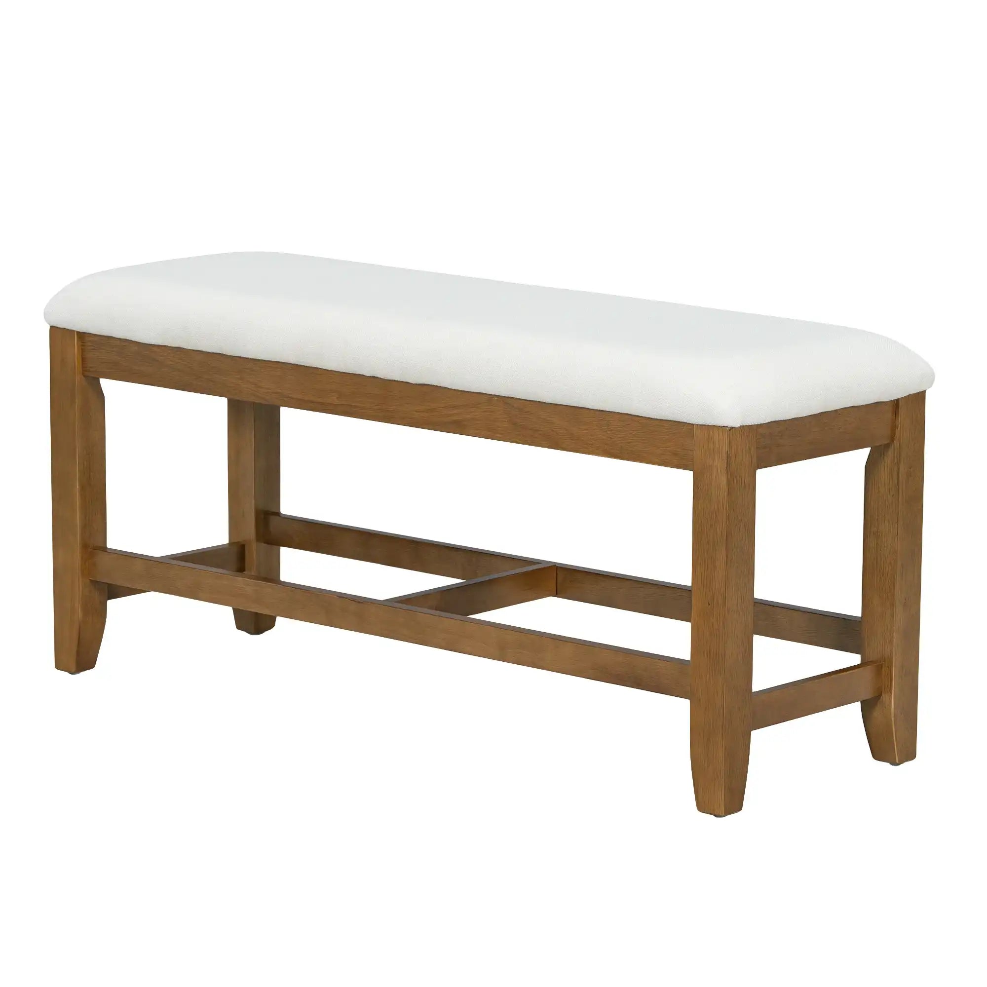 Farmhouse 76" 6-Piece Extendable Dining Table Set, Dark Brown - Best Buy Furniture