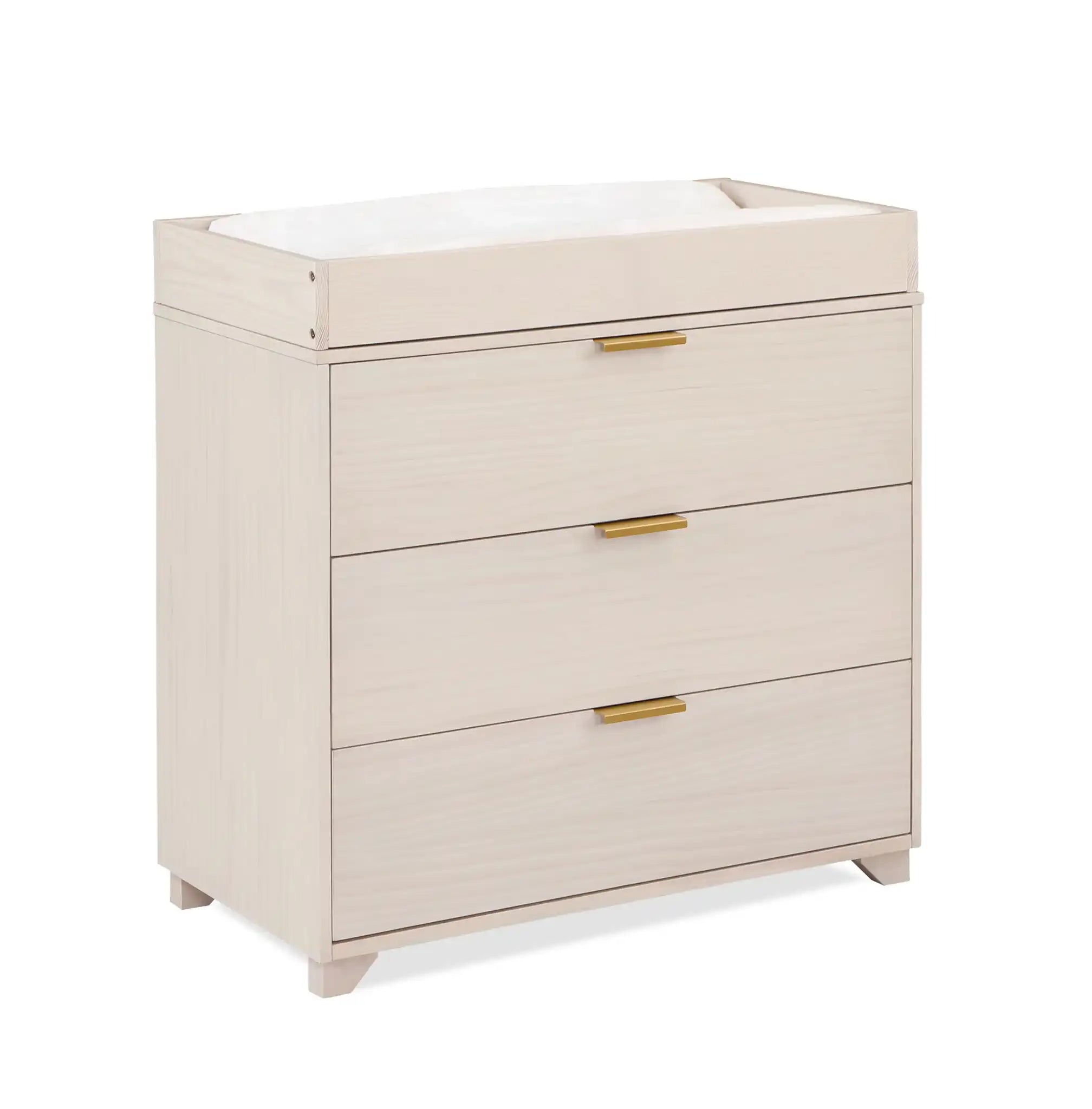 Pixie - Changing Topper Washed - Natural - Best Buy Furniture