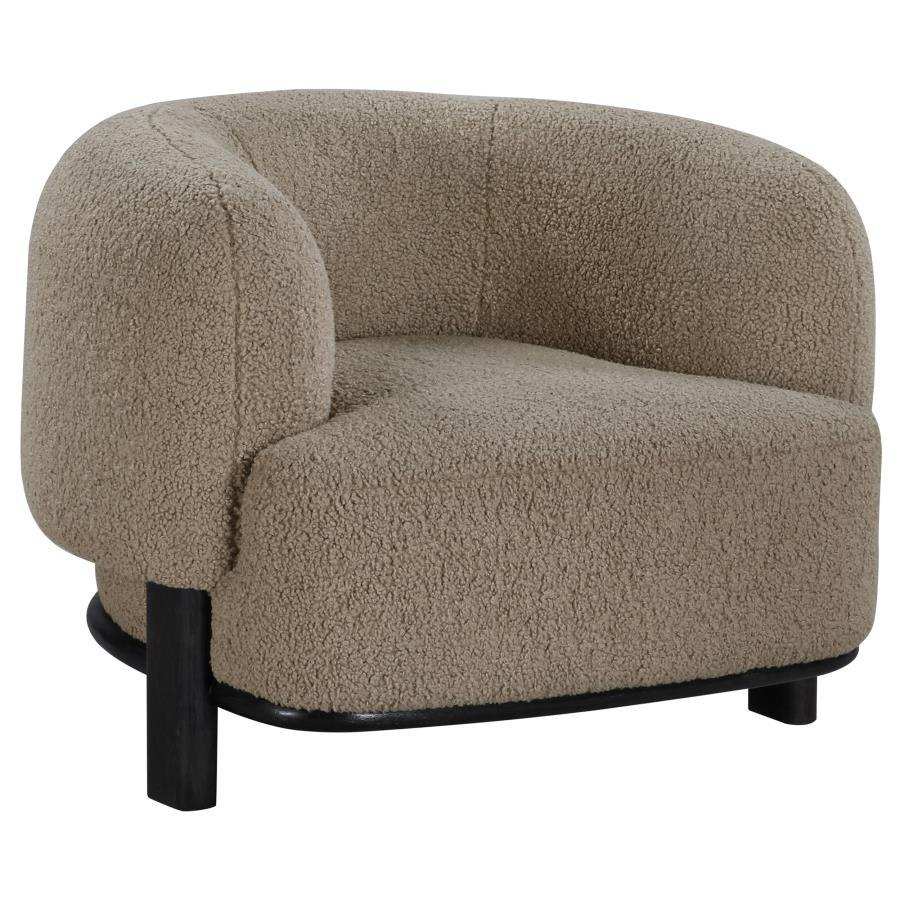 Lawler - Upholstered Barrel Back Accent Chair - Best Buy Furniture