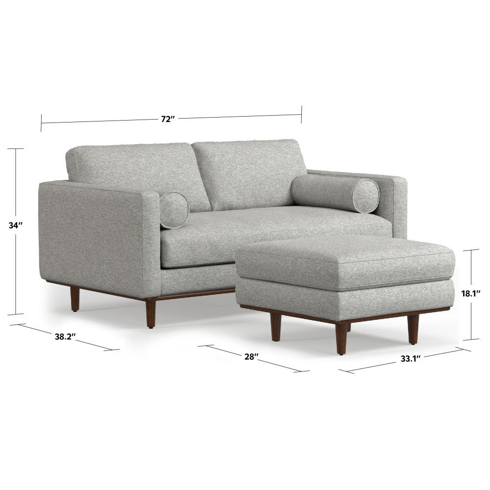 Morrison - Sofa And Ottoman Set - Best Buy Furniture