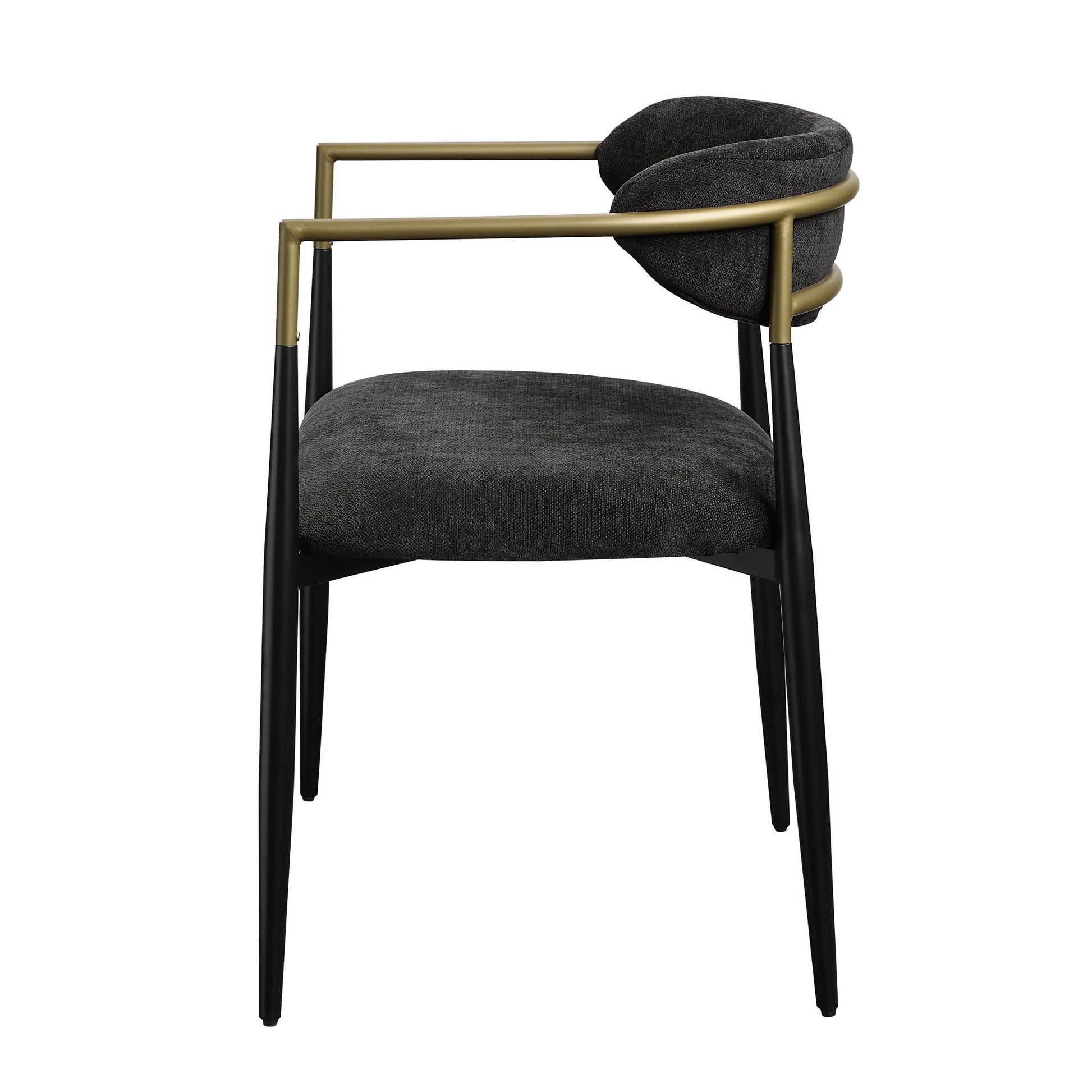 Jaramillo - 7 Pieces Dining Room Set - Gold / Rustic Espresso - Best Buy Furniture