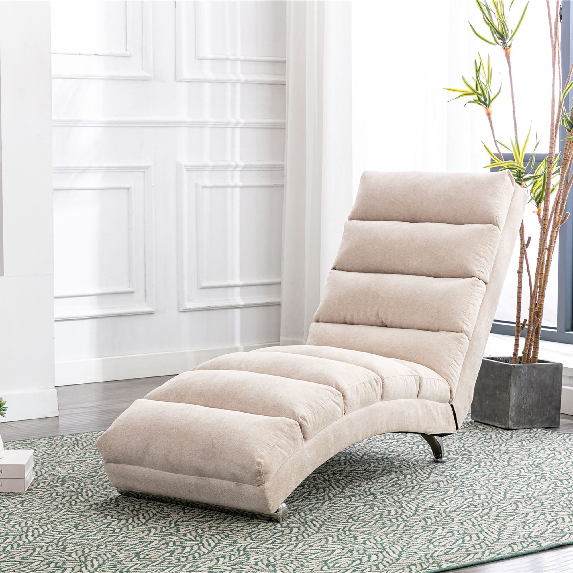Massage Chaise Lounge Indoor With Remote Control, Ergonomic Electric Massage Lounger - Best Buy Furniture