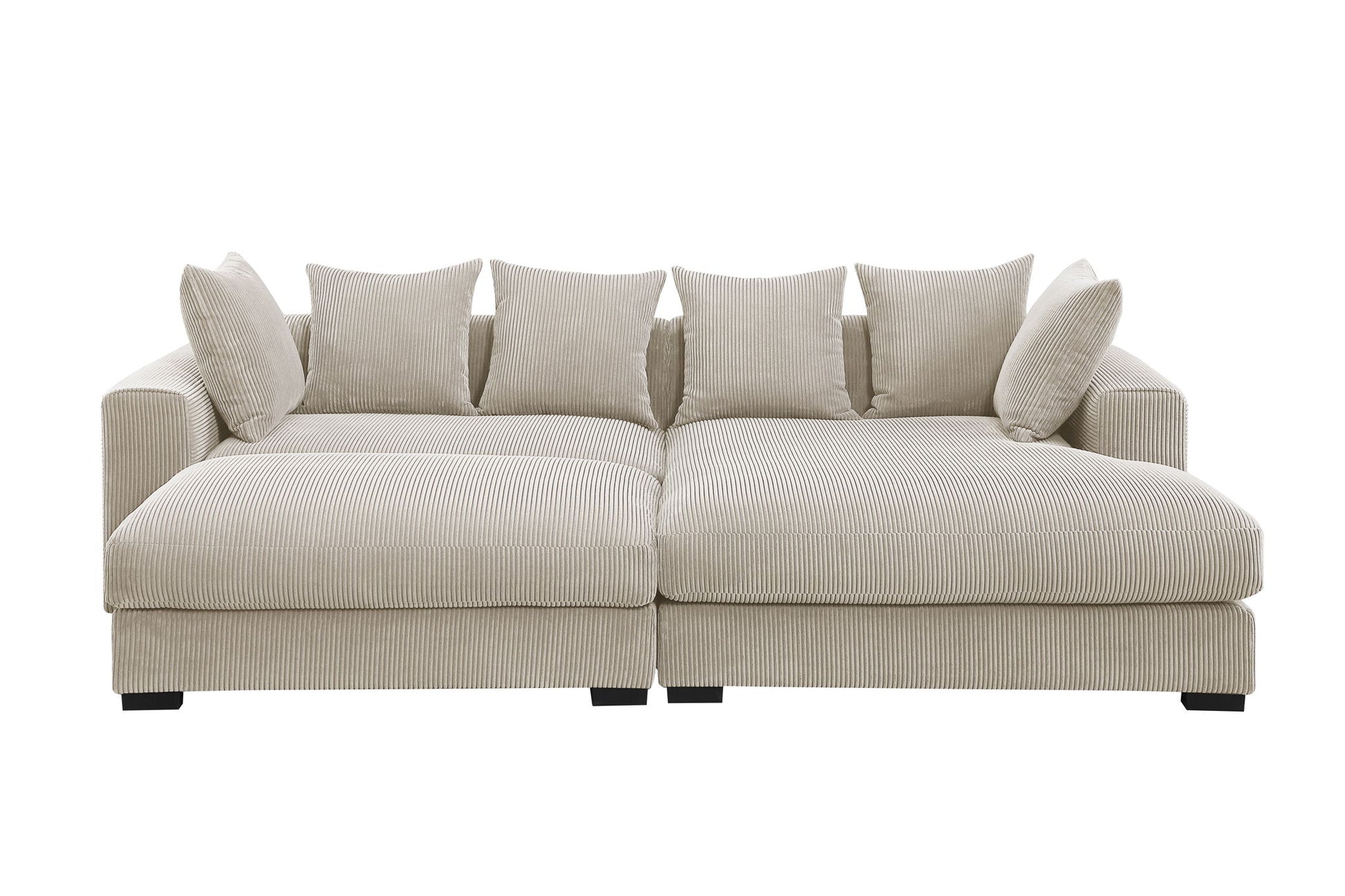 Duke - 4 Piece Upholstered Sectional - Best Buy Furniture