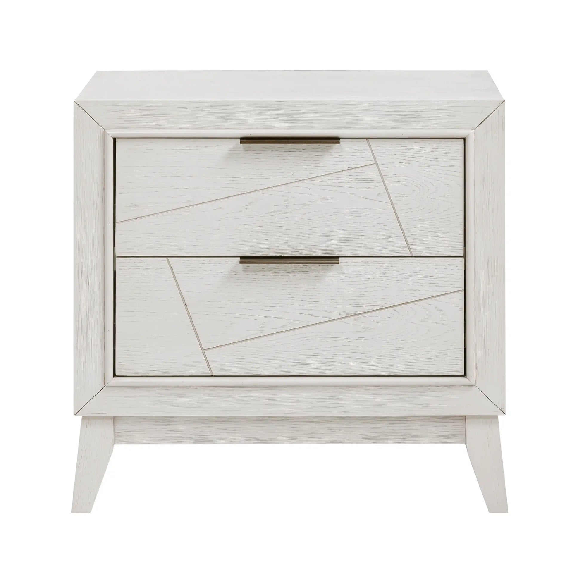Antique White Finish Nightstand with Drawers - Best Buy Furniture