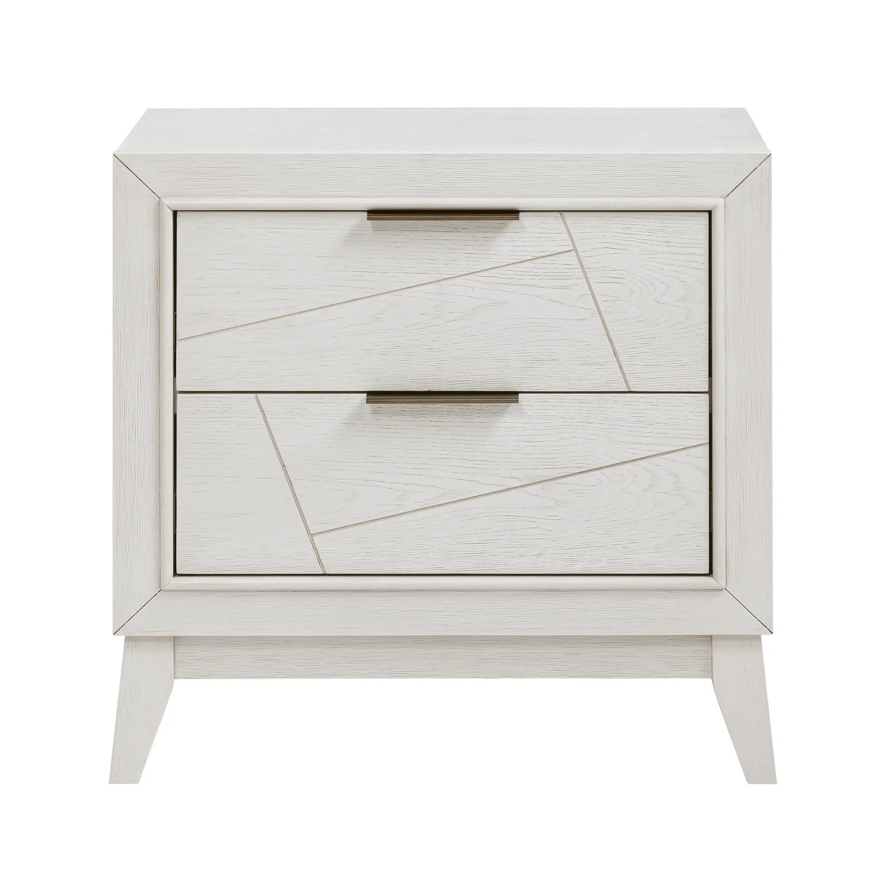 Antique White Finish Nightstand with Drawers - Best Buy Furniture