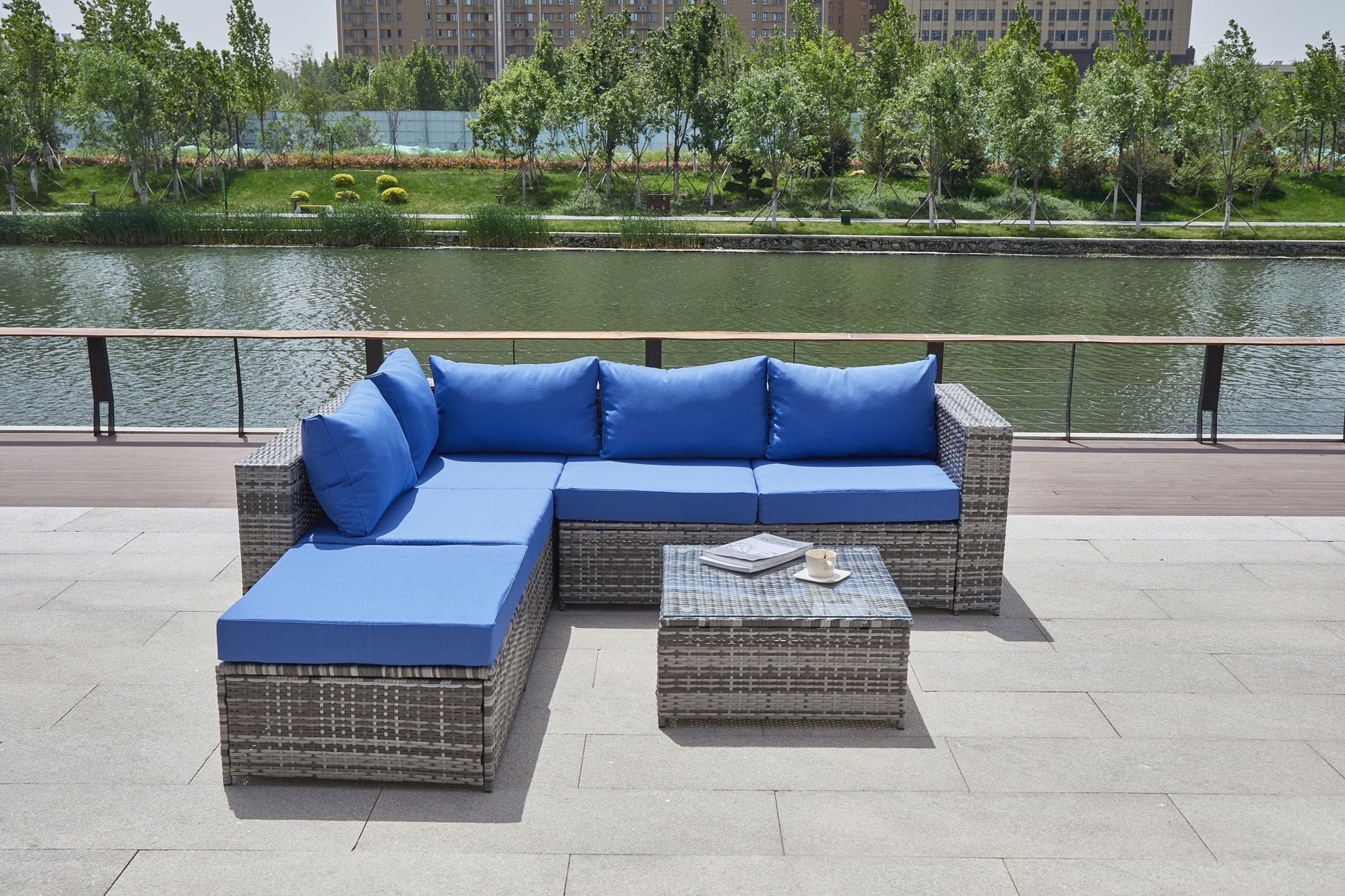 Patio Sofa With Cushions - Best Buy Furniture
