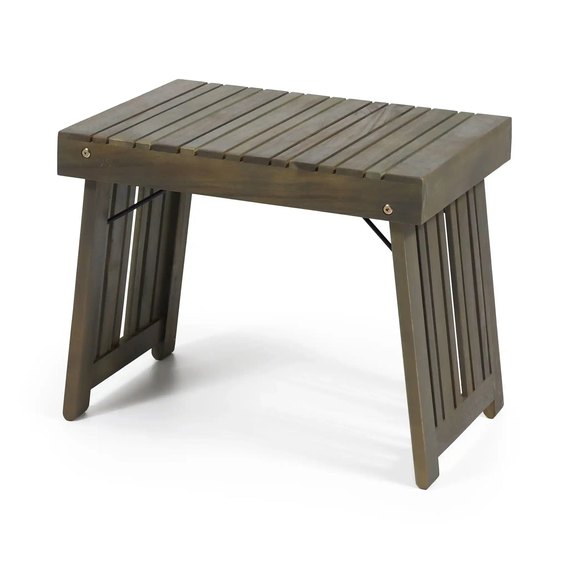 Temptation - Outdoor Foldable Side Table With Slat Design - Best Buy Furniture