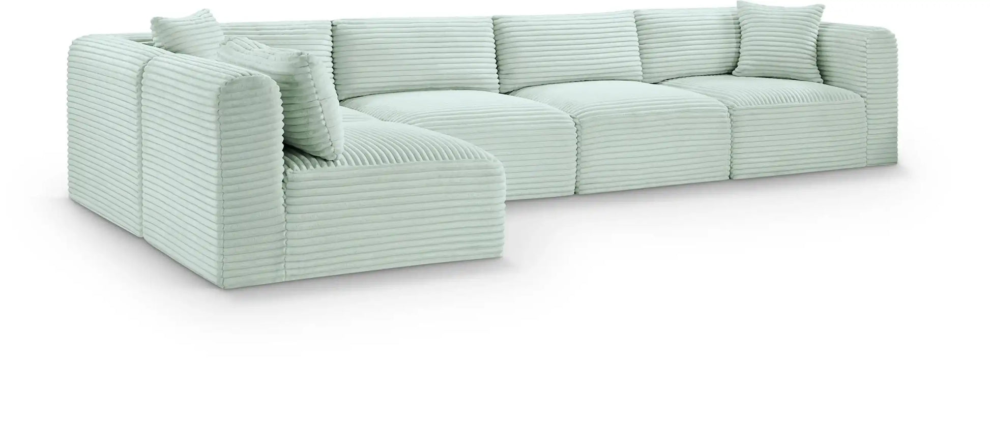 Shaggy - 5 Piece Modular Sectional - Best Buy Furniture