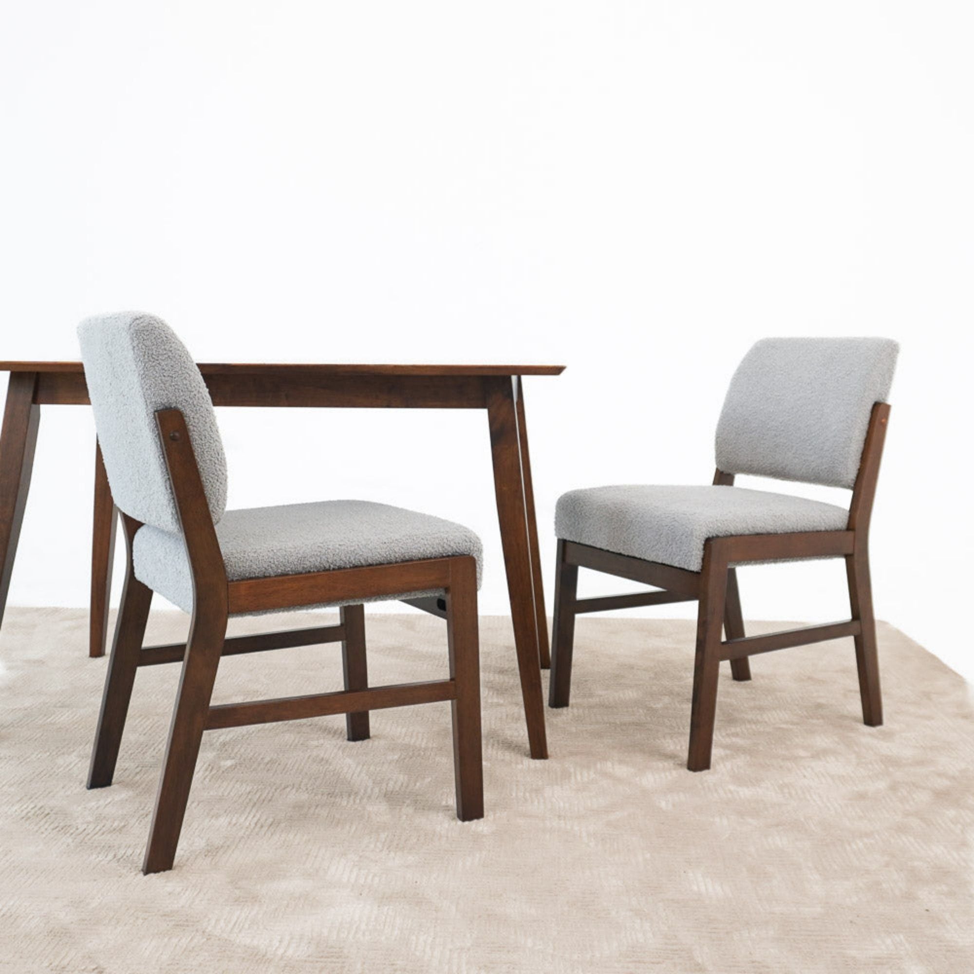 Caldwell - Dining Chair (Set of 2) - Light Gray - Best Buy Furniture