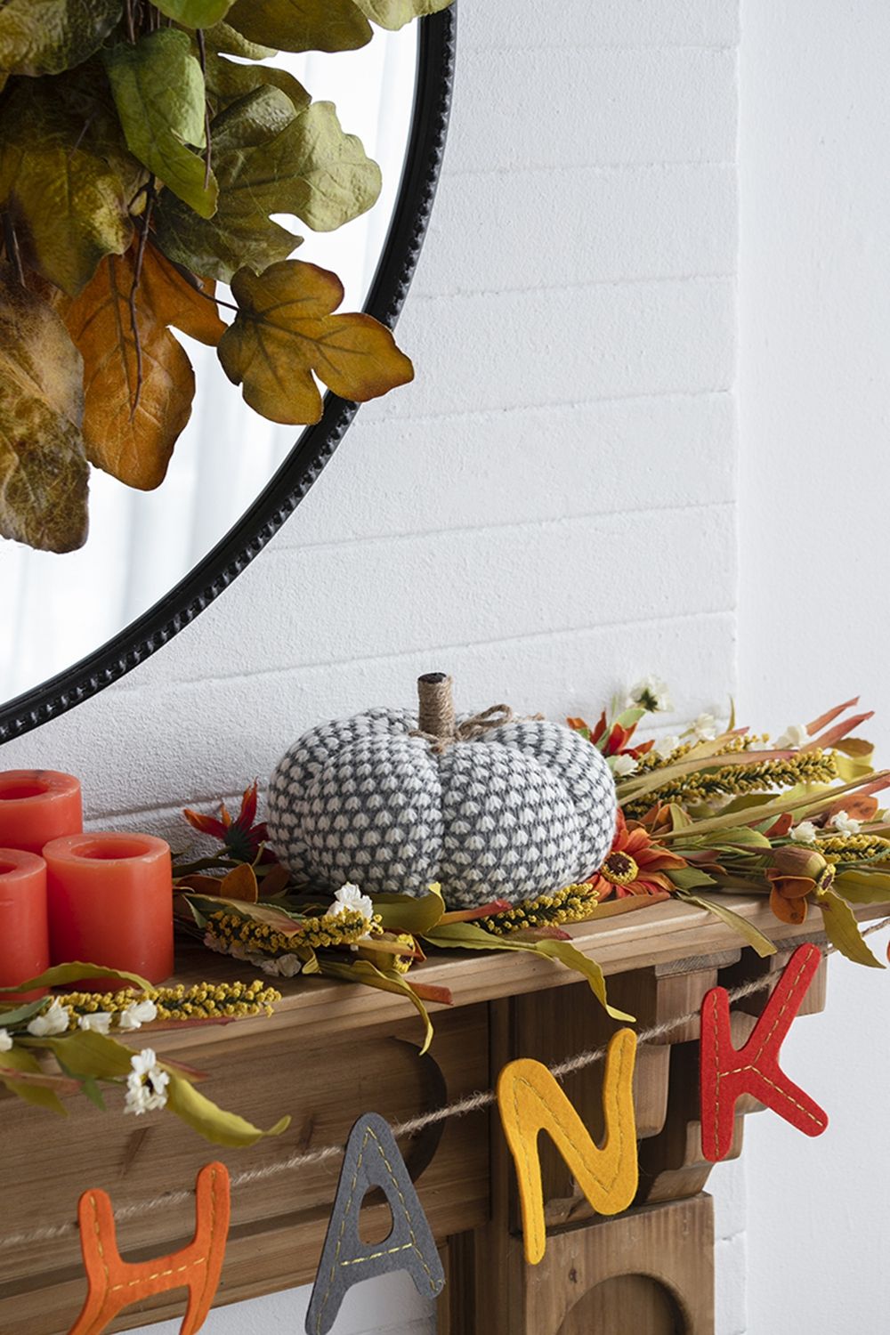 Knite Pumpkin Ornament Decor For Holiday Harvest Festival Fall Festival & Thanksgiving - Best Buy Furniture