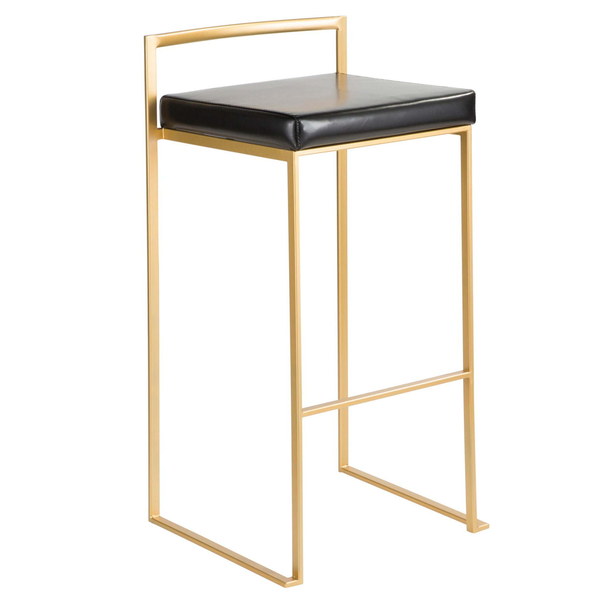 Fuji - Contemporary / Glam & Quality Construction Barstool - Best Buy Furniture