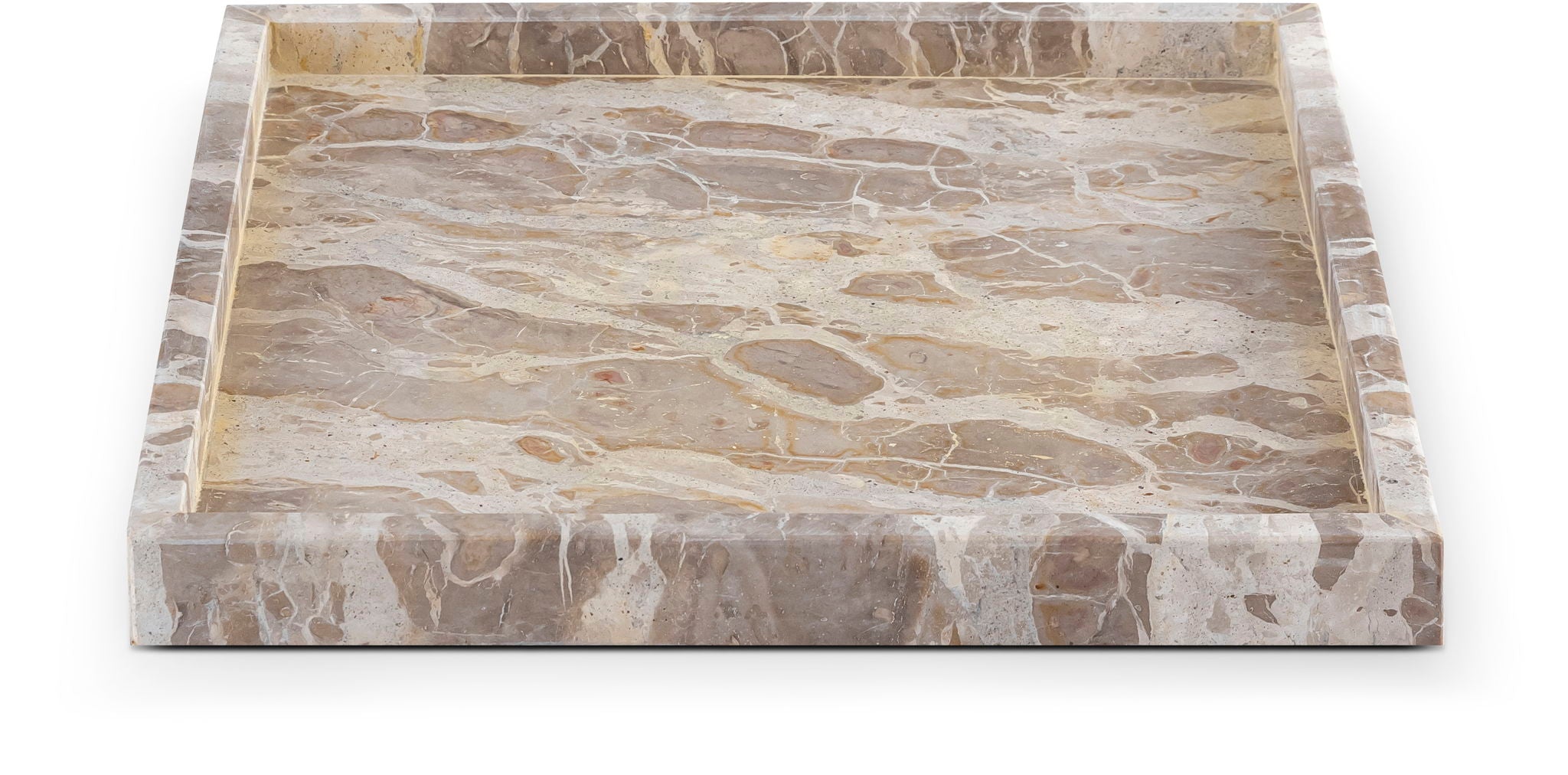 Barletta - Marble Square Tray - Best Buy Furniture