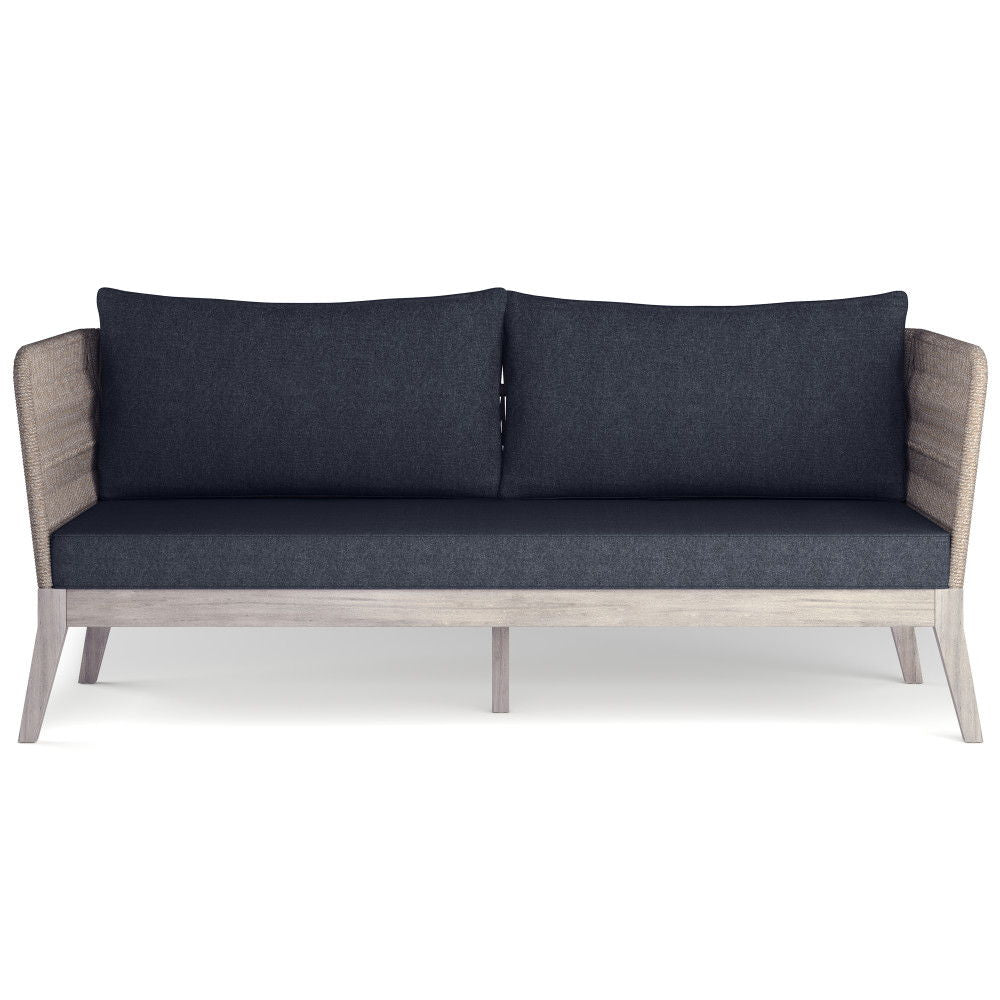 Santiago - Outdoor Sofa - Slate Gray - Best Buy Furniture