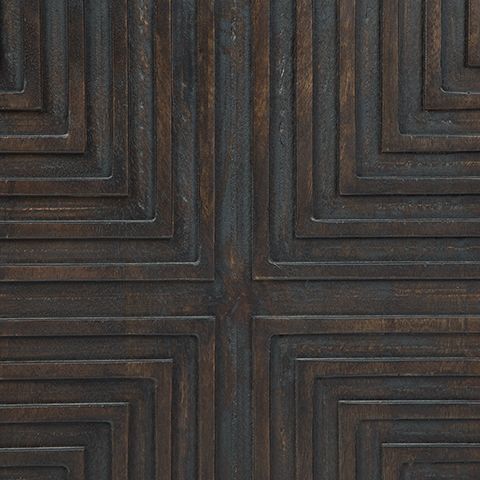 Elinmore - Accent Cabinet - Brown / Gold Finish - Best Buy Furniture