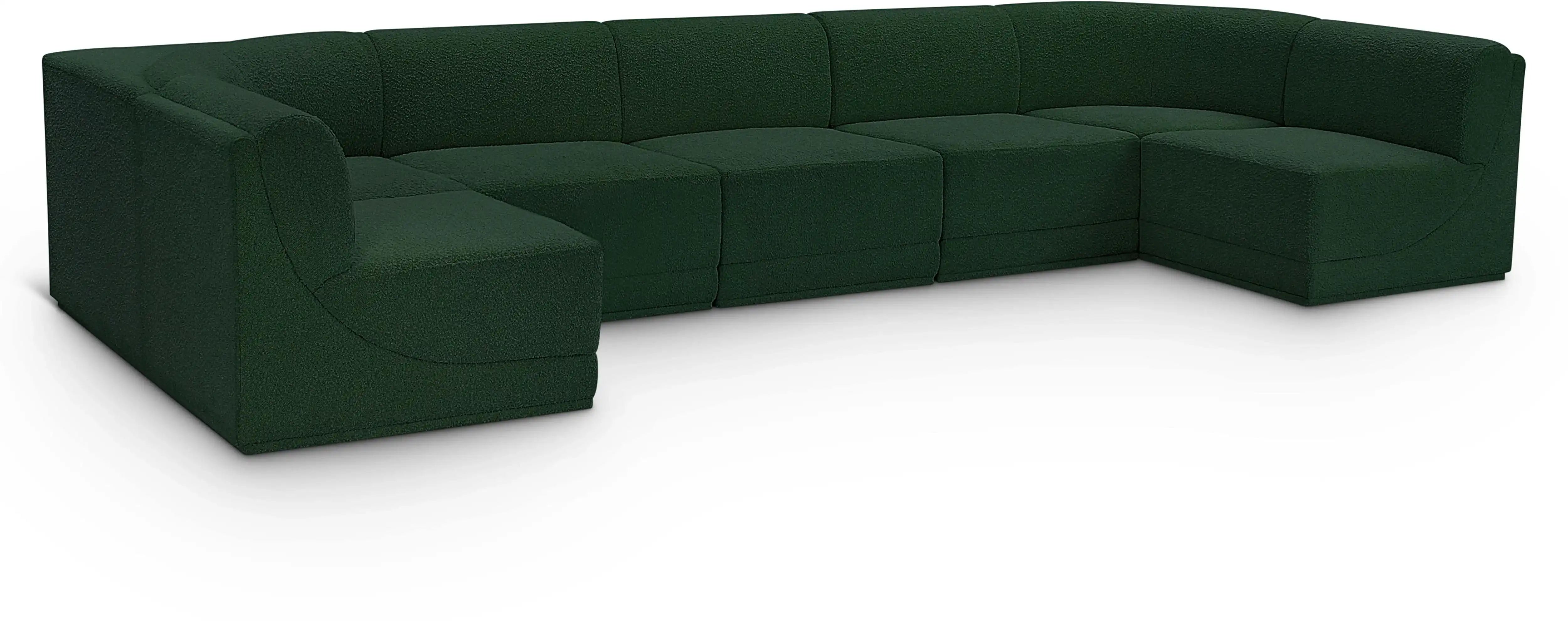 Ollie - 7 Piece Modular Sectional - Best Buy Furniture