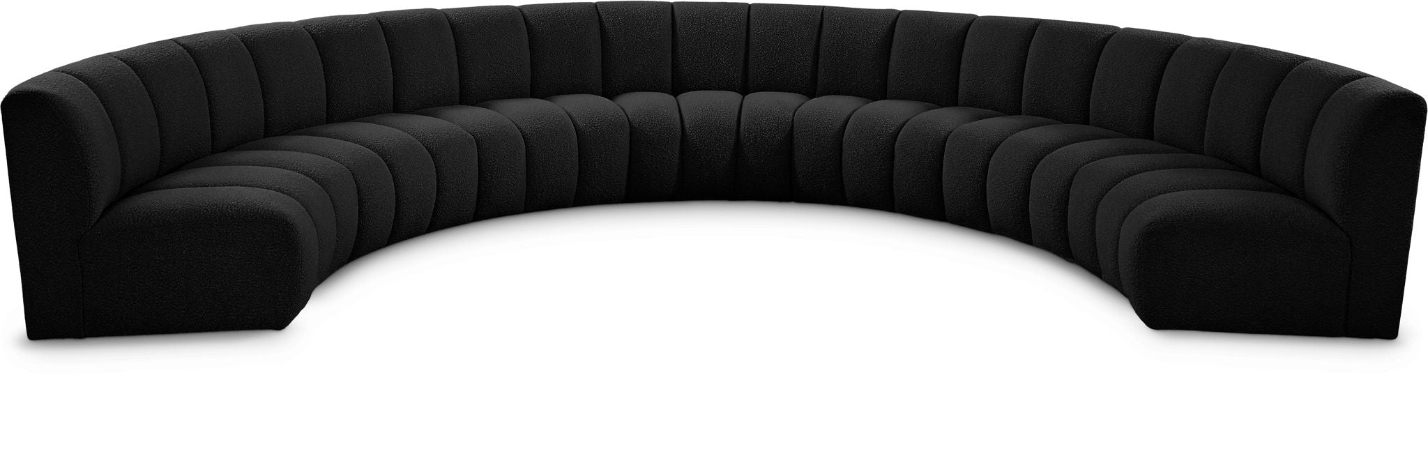 Infinity - 7 Piece Boucle Modular Sectional - Best Buy Furniture