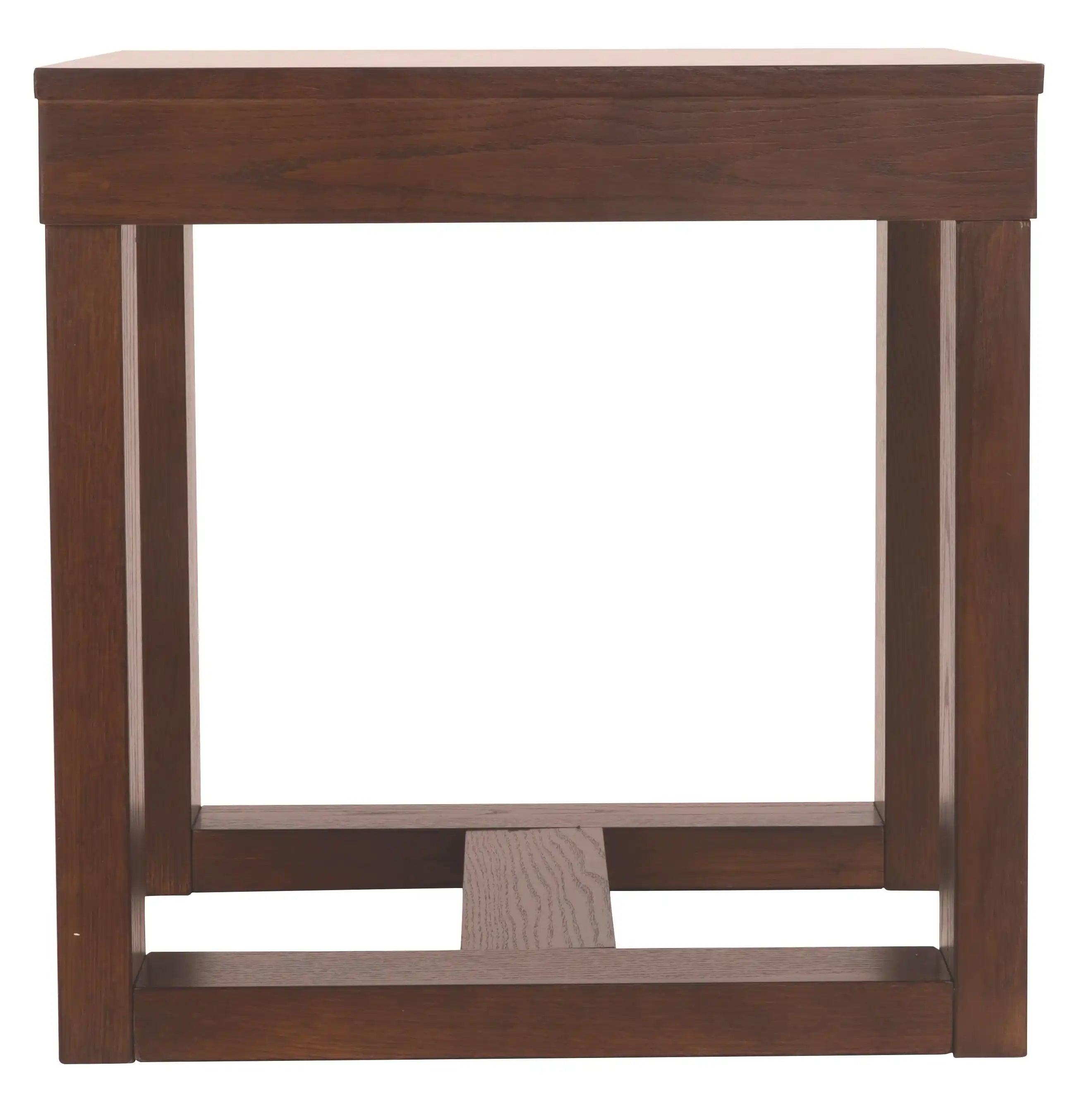 Watson - Square End Table - Dark Brown - Best Buy Furniture