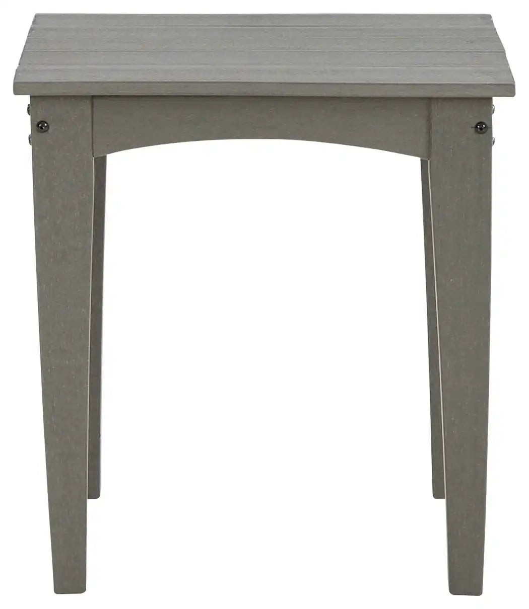 Visola - Square End Table - Gray - Best Buy Furniture