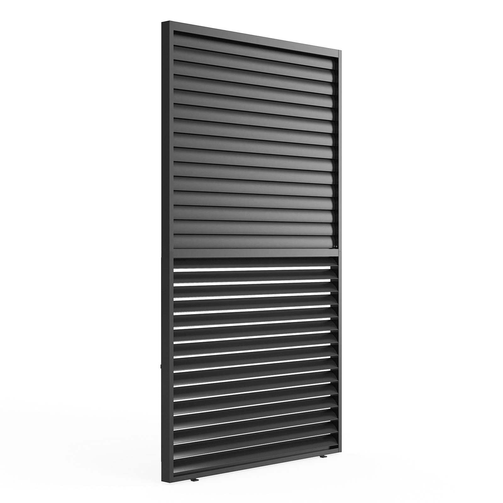 Louver Grille 1 / 3 13Ft Frame & Louvers - Black - Best Buy Furniture