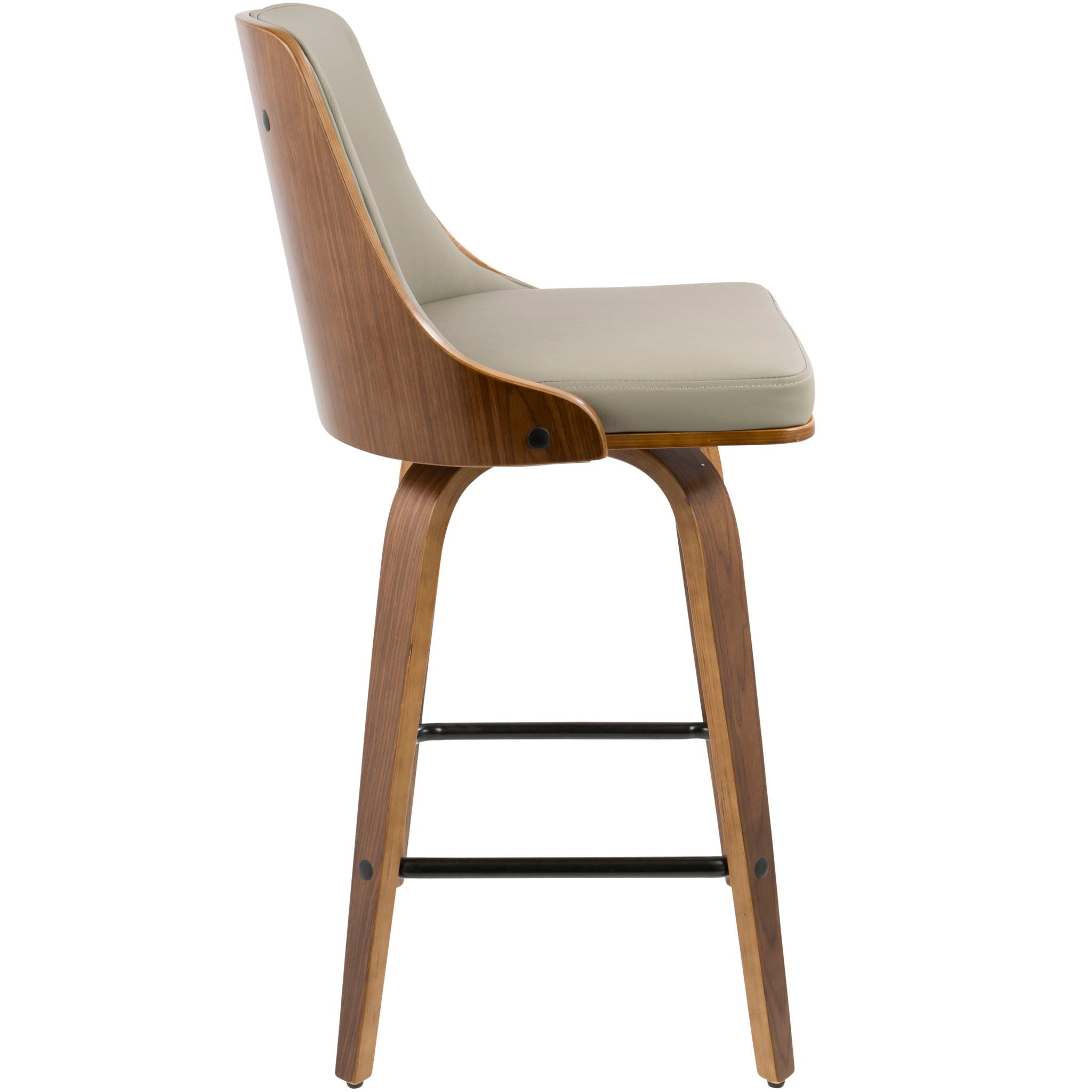Gianna - Mid Century Modern Counter Stool (Set of 2) - Best Buy Furniture