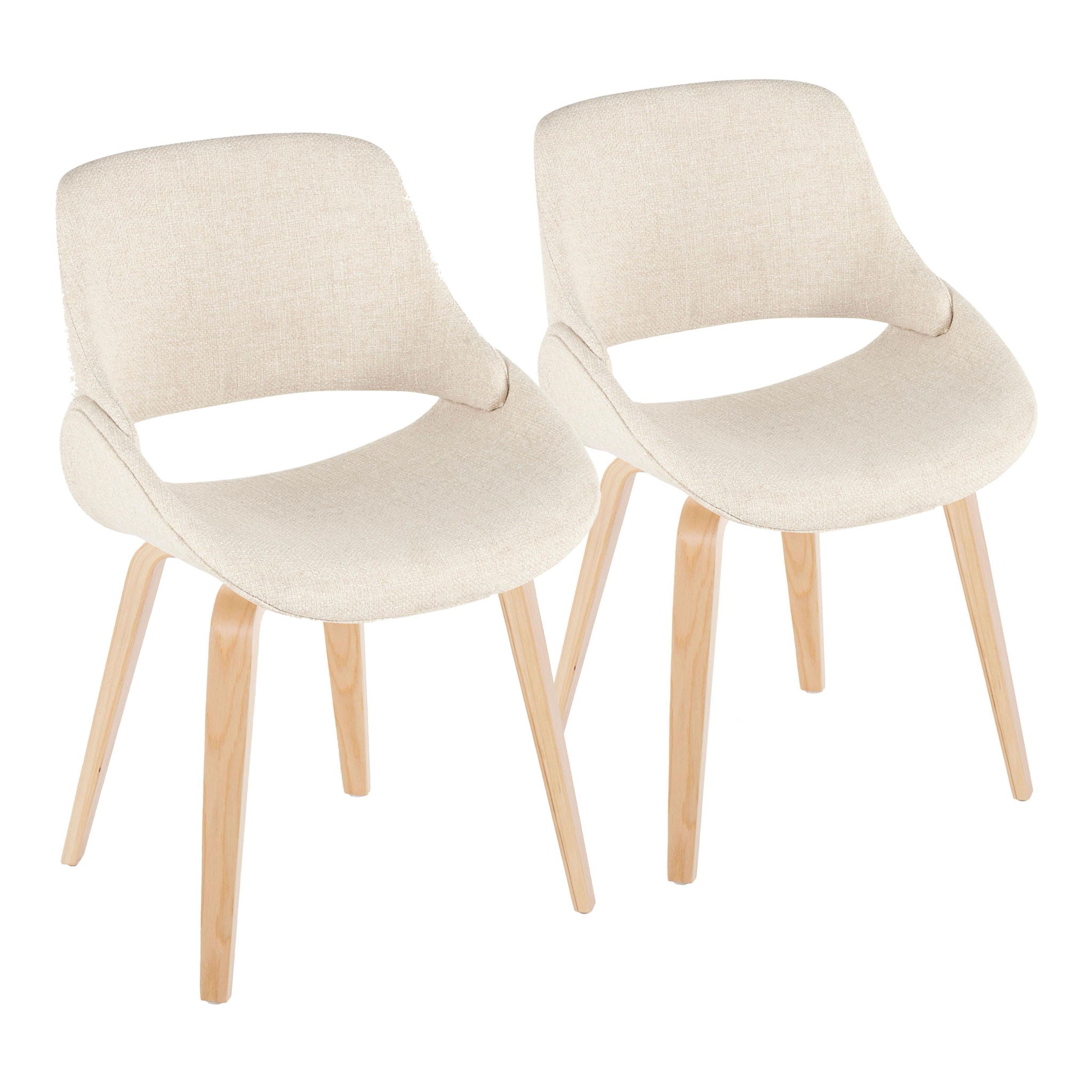 Fabrico - Mid-Century Modern Style Dining Chair (Set of 2) - Best Buy Furniture