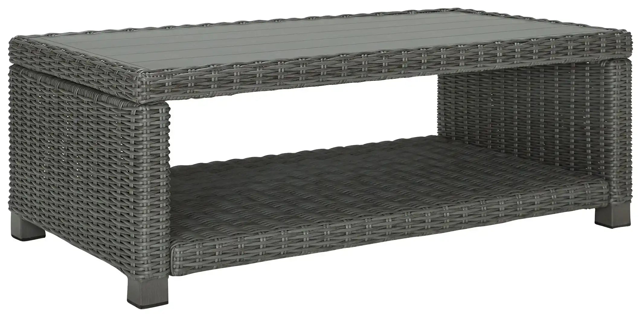 Elite Park - Rectangular Cocktail Table - Gray - Best Buy Furniture