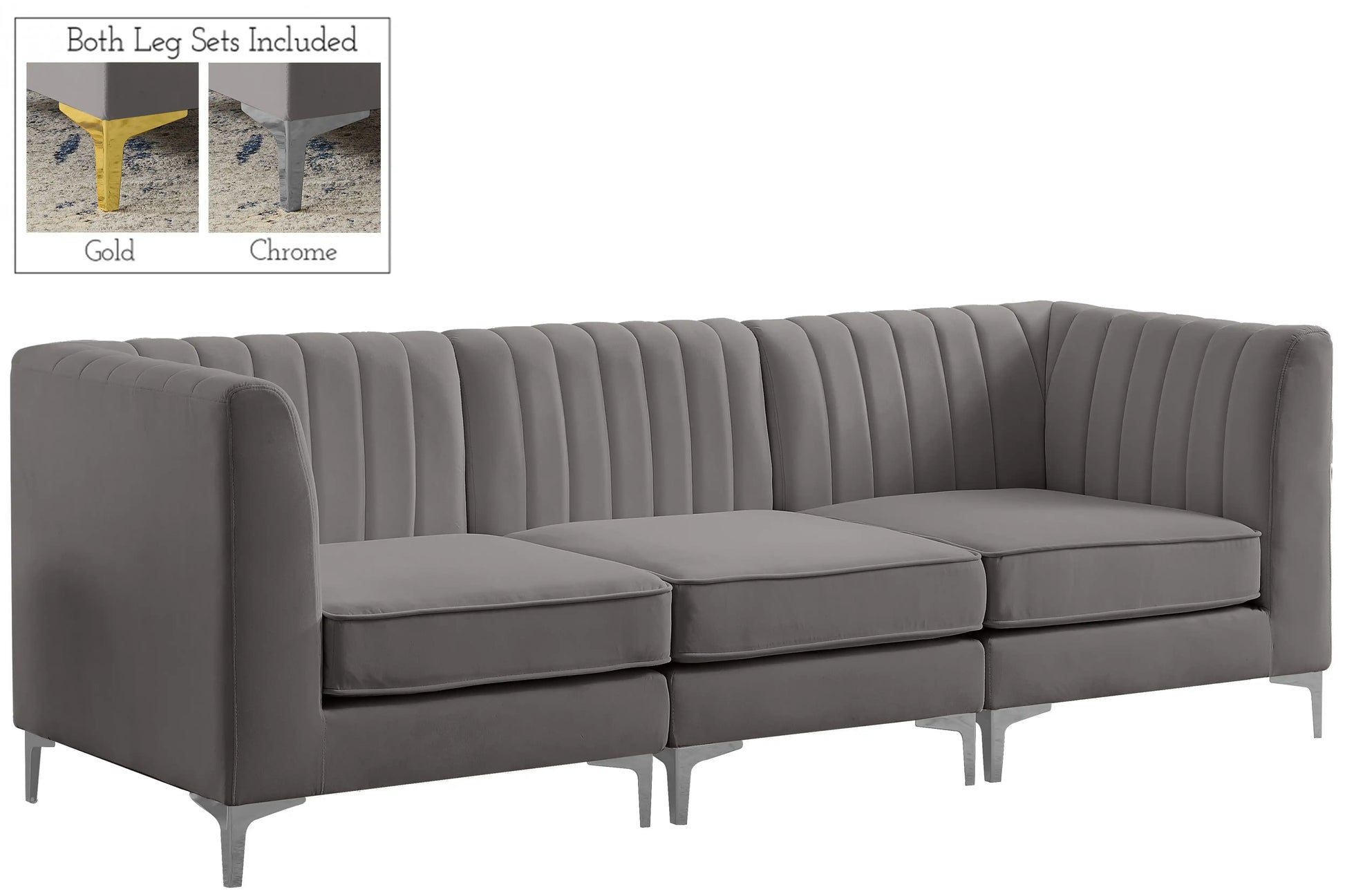 Alina - 3 Piece Modular Sectional - Best Buy Furniture