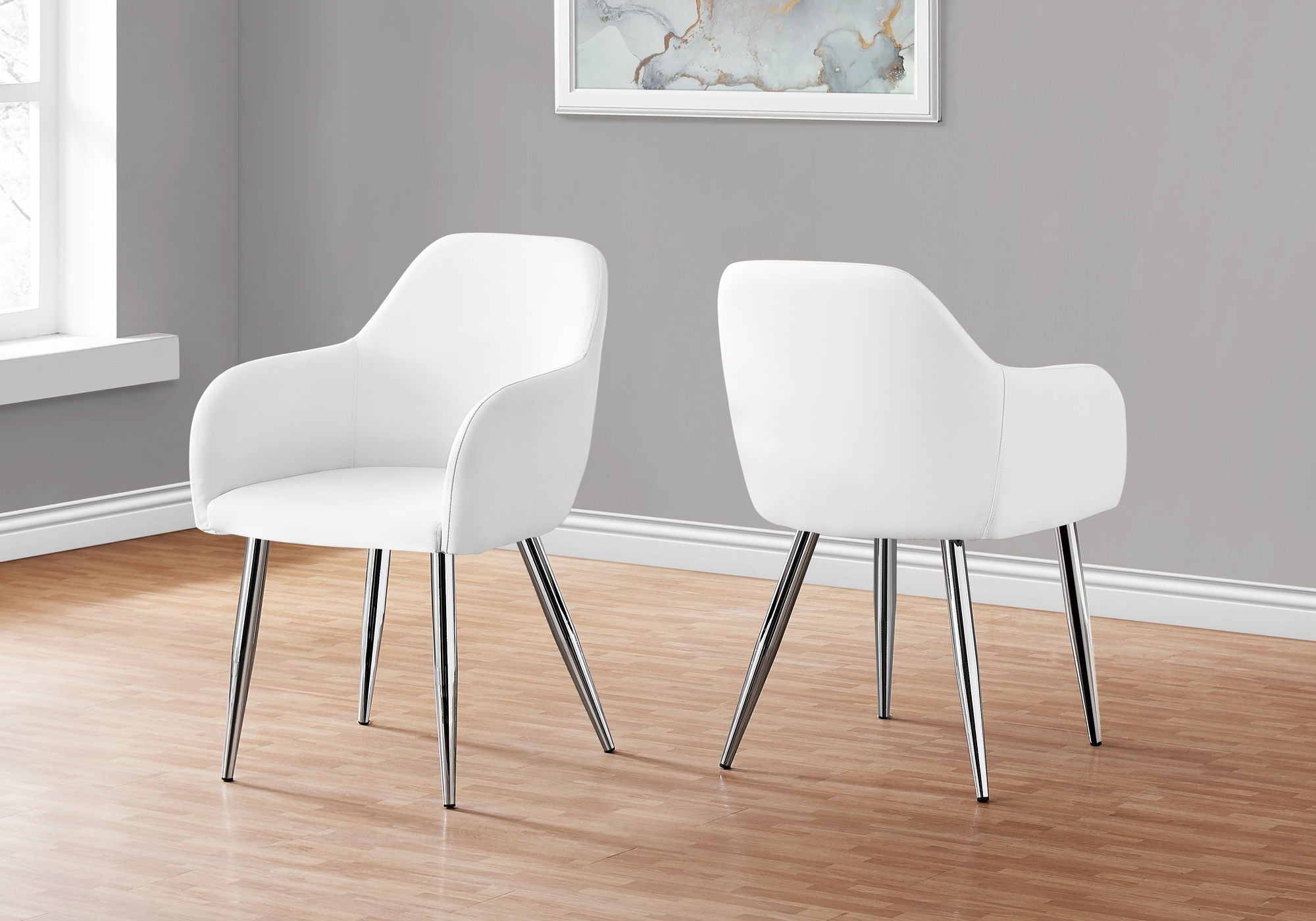 Dining Side Chair, Upholstered For Dining Room, Contemporary & Modern (Set of 2) - Best Buy Furniture