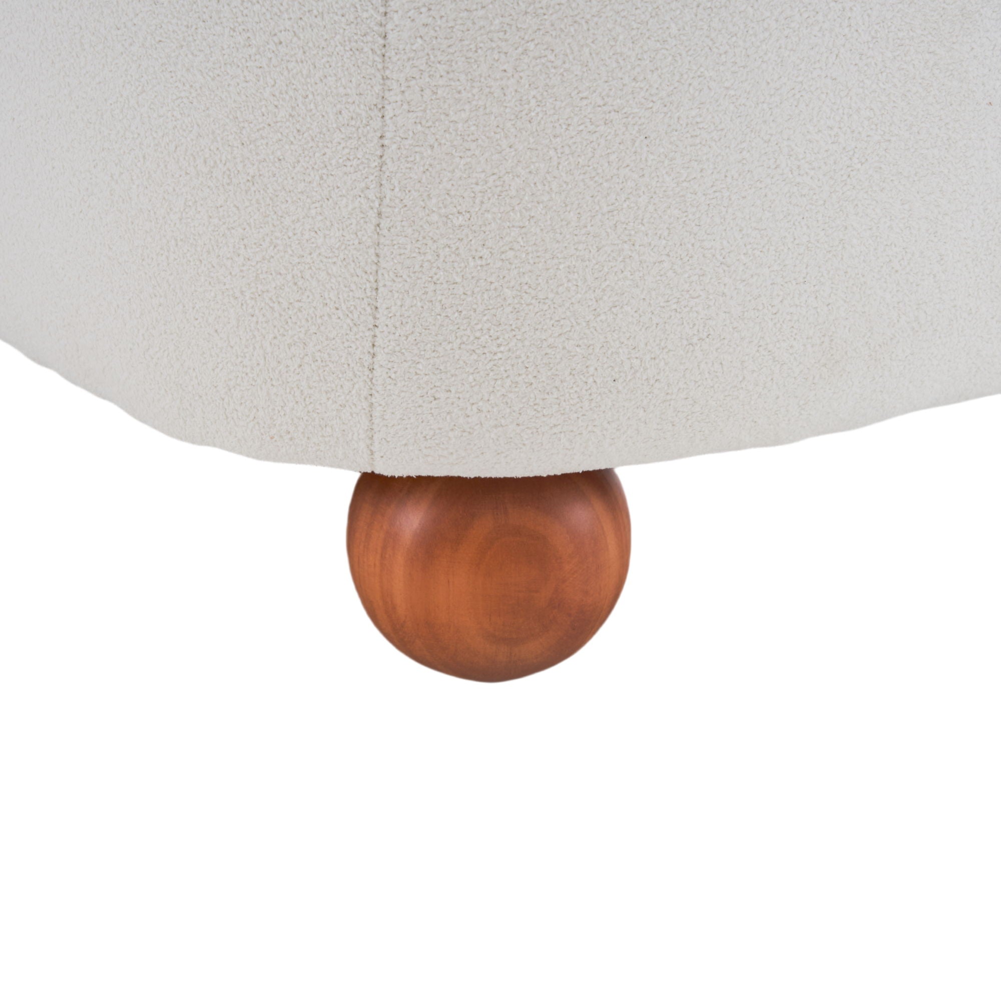 Modern Low Back Accent Upholstered Armless Living Room Chairs, Round Feet - Best Buy Furniture