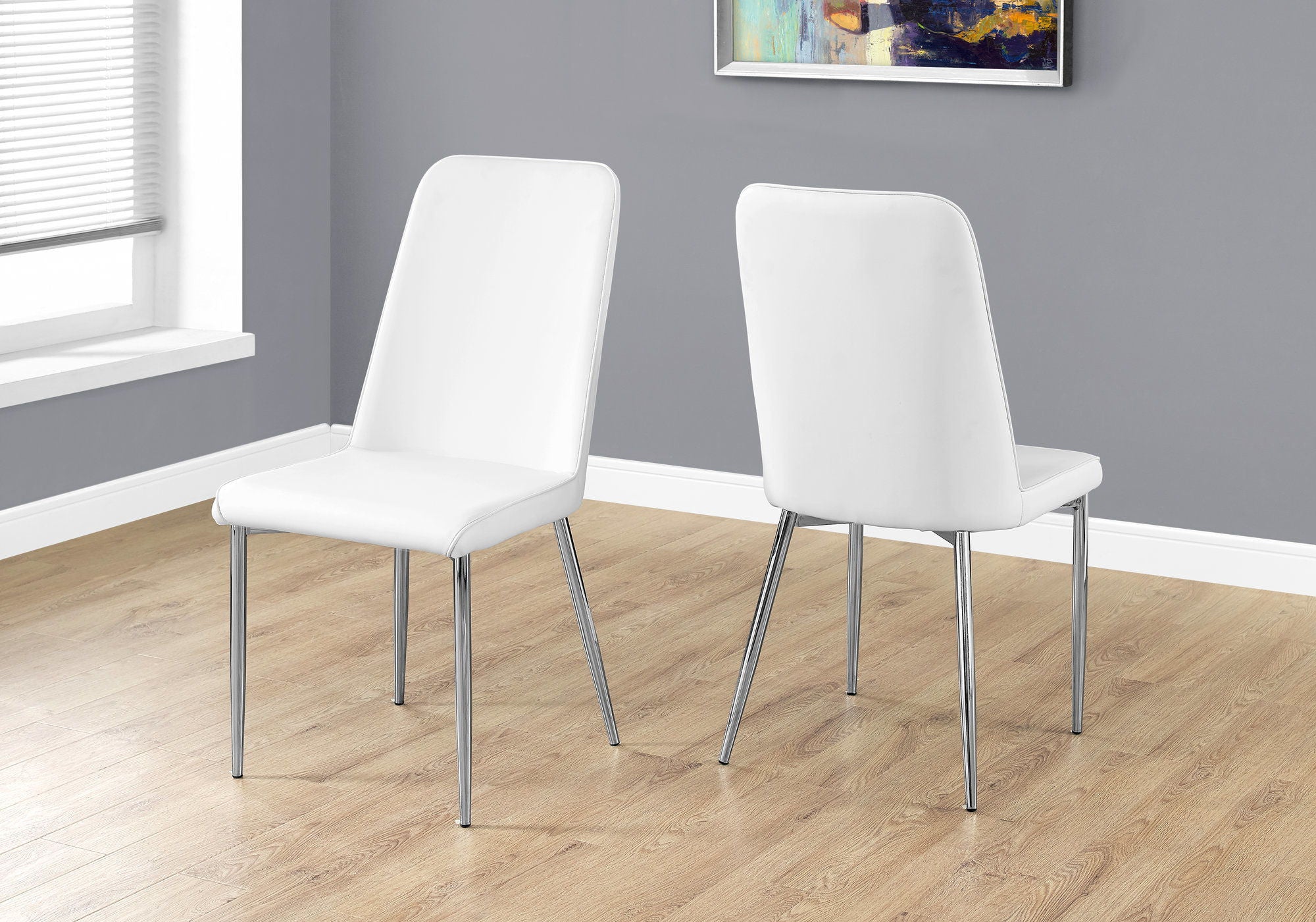 Dining Chair, Side, Upholstered For Dining Room, Contemporary (Set of 2) - Best Buy Furniture