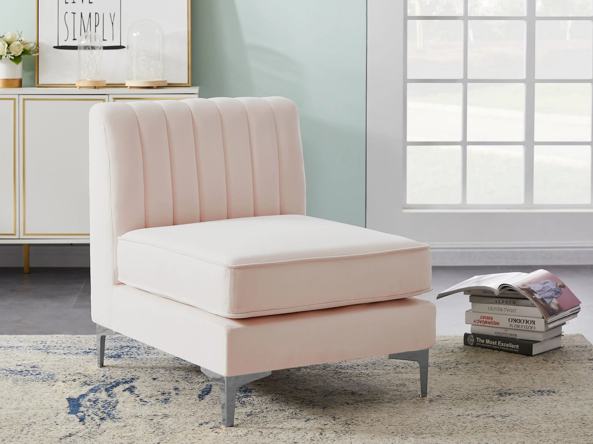 Alina - Armless Chair - Best Buy Furniture