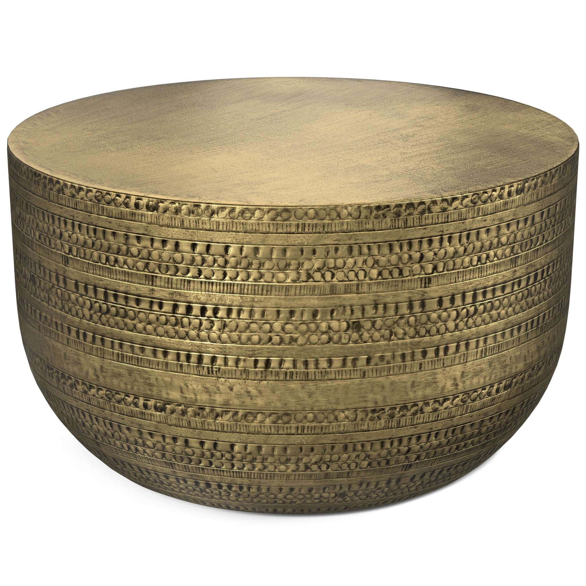 Johnsen - Handcrafted Metal Coffee Table - Best Buy Furniture